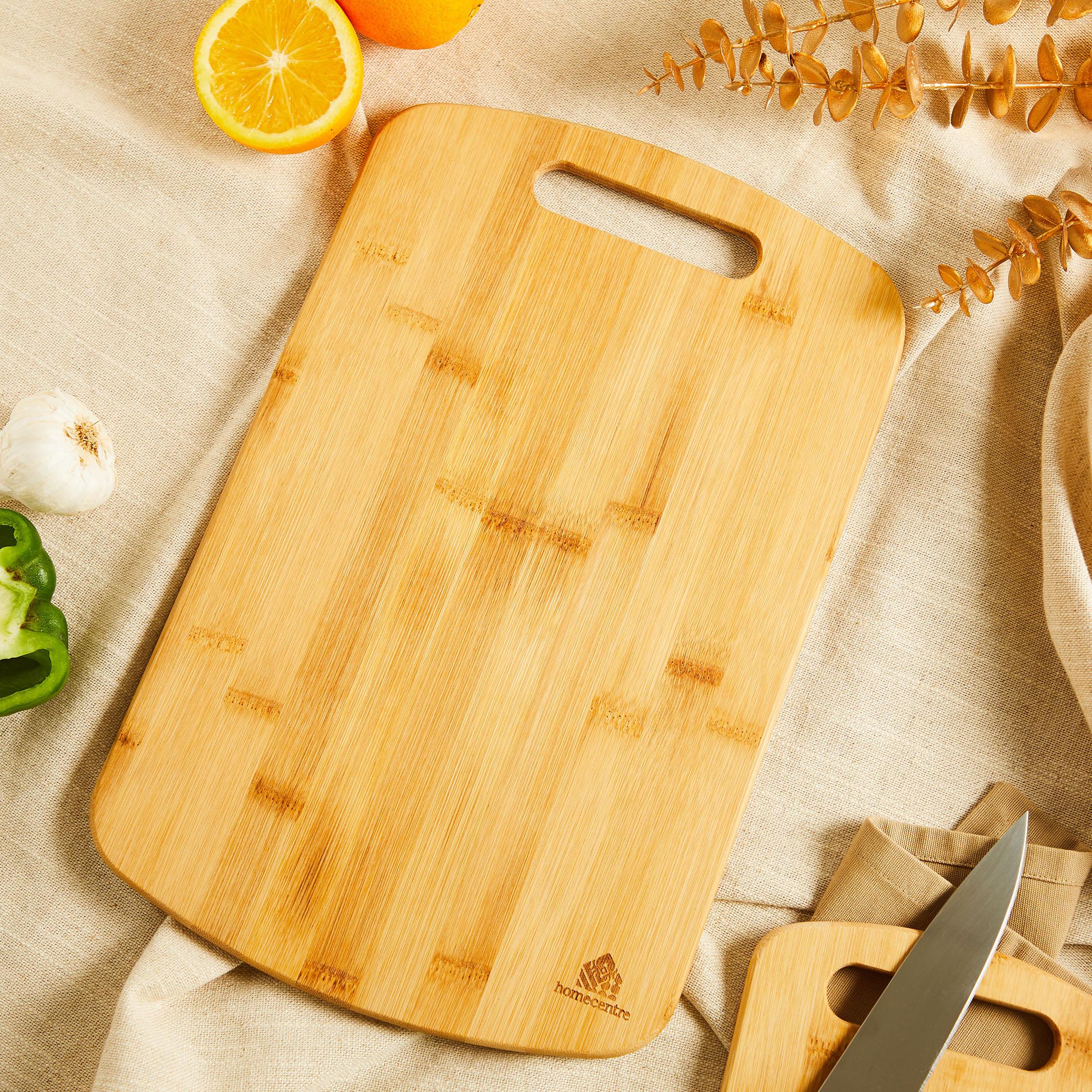 Spinel Bamboo Chopping Board in Brown