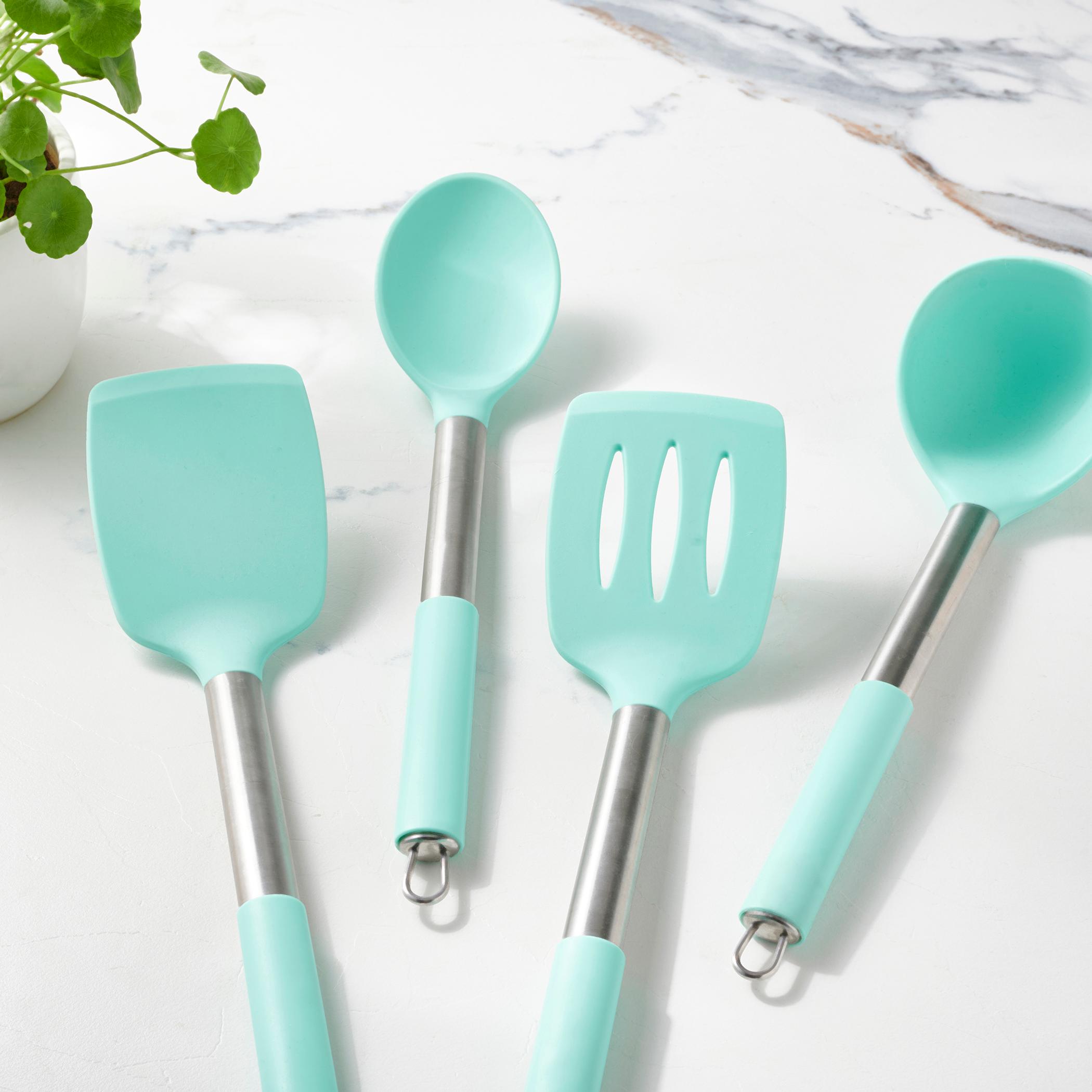 Valeria Doro Silicone Spoon in Teal