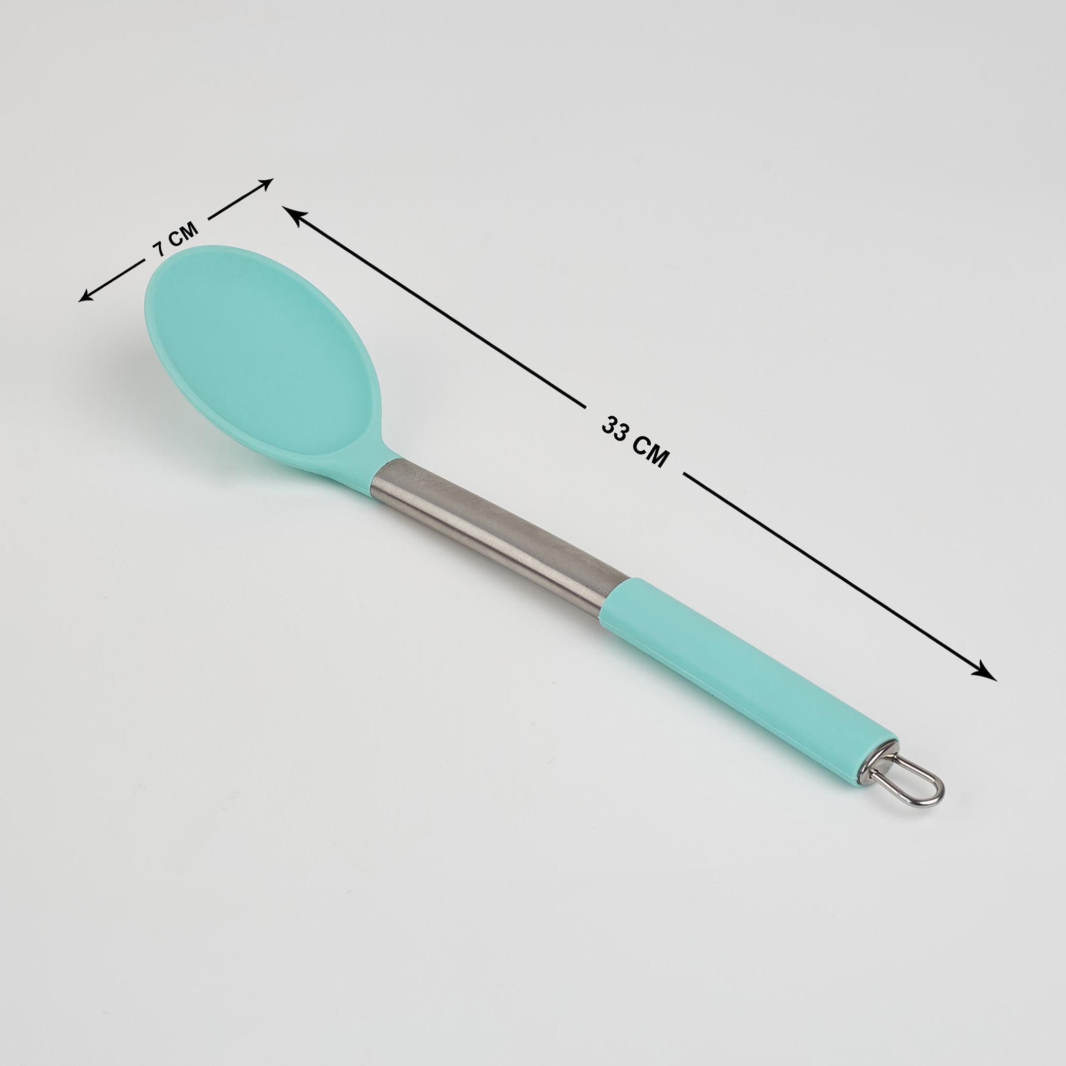 Valeria Doro Silicone Spoon in Teal