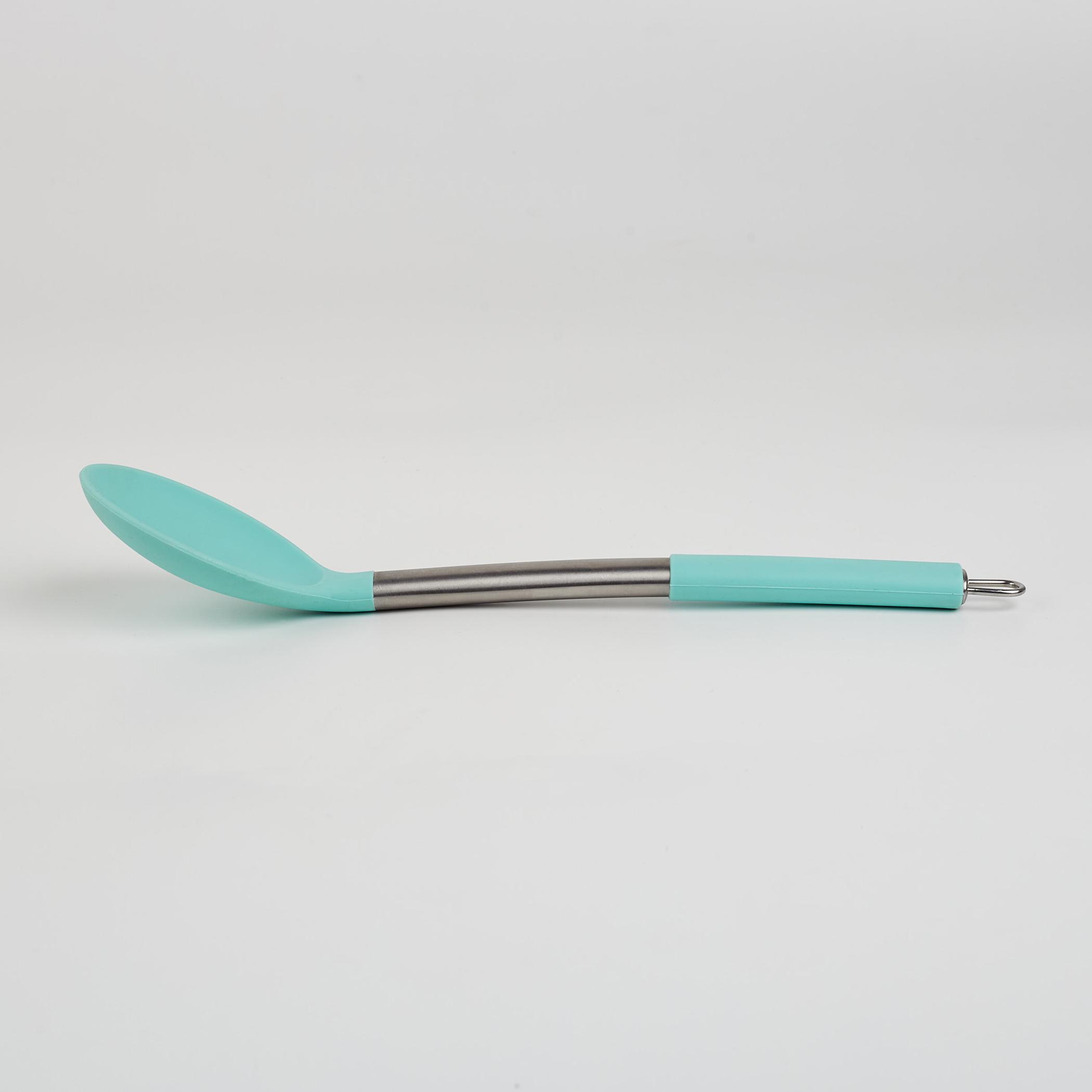Valeria Doro Silicone Spoon in Teal