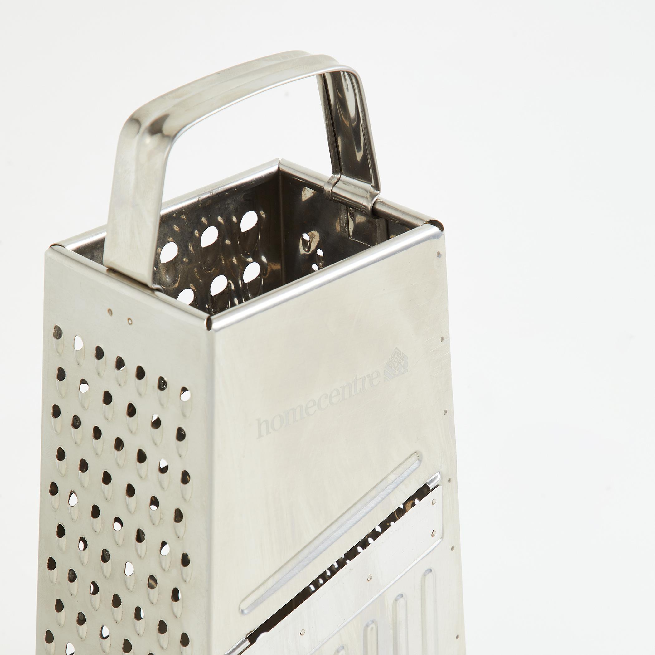 Blithe Ampato 4-Side Stainless Steel Grater in Silver