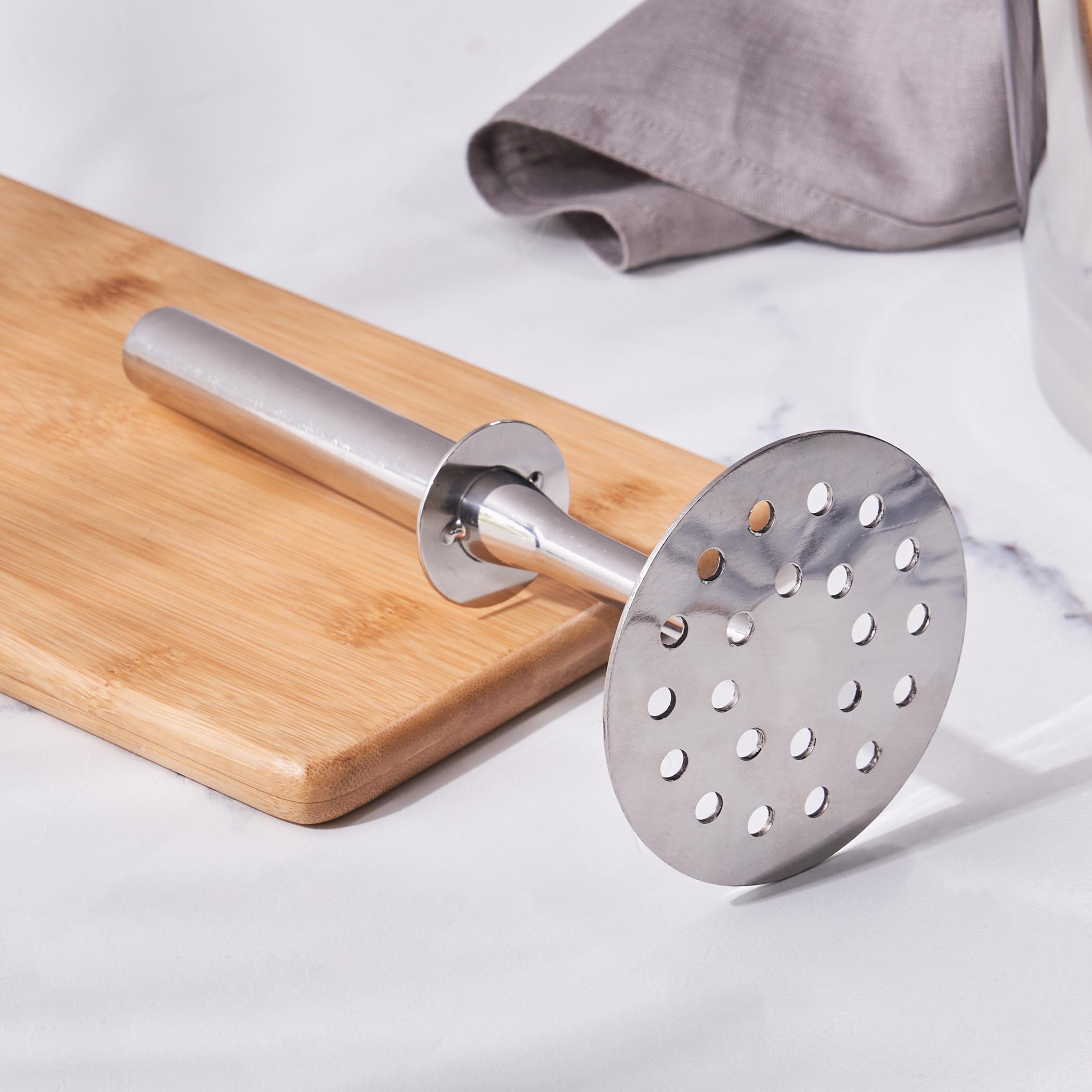 Ferrit Stainless Steel Potato Masher in Silver