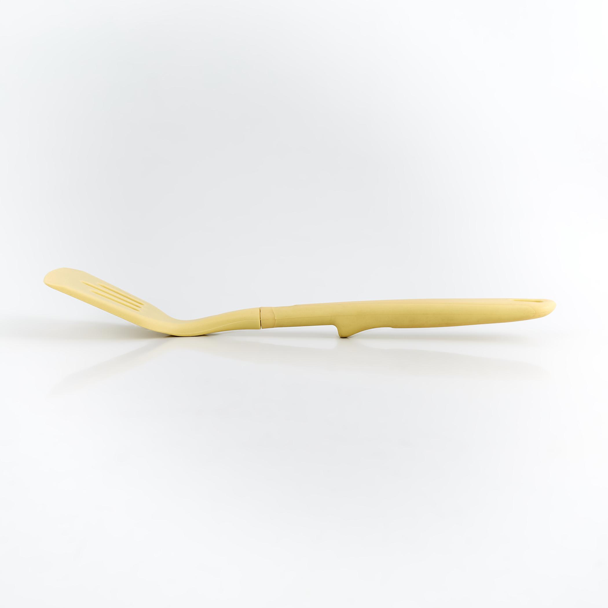 Colour Refresh Silicone Slotted Turner in Yellow