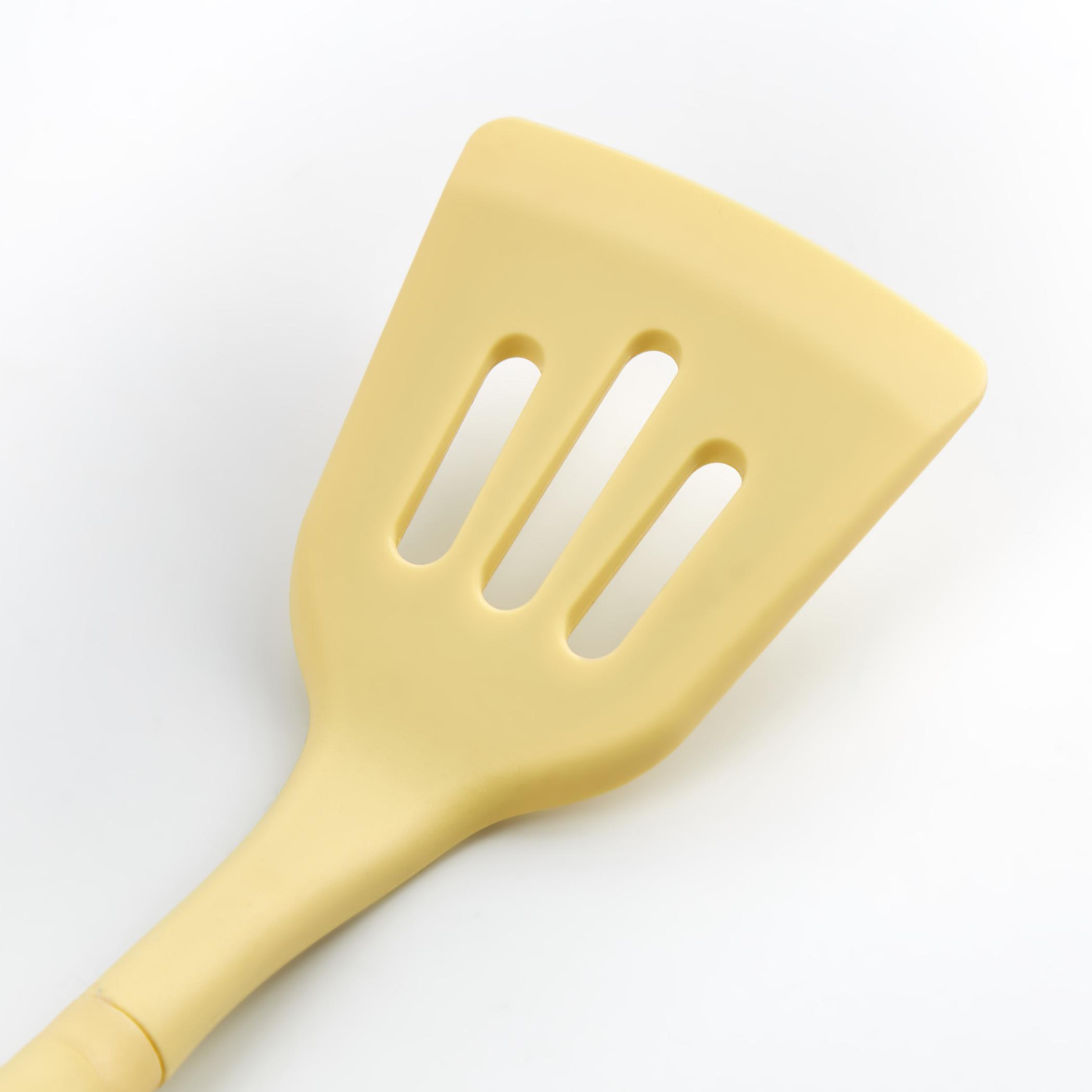Colour Refresh Silicone Slotted Turner in Yellow