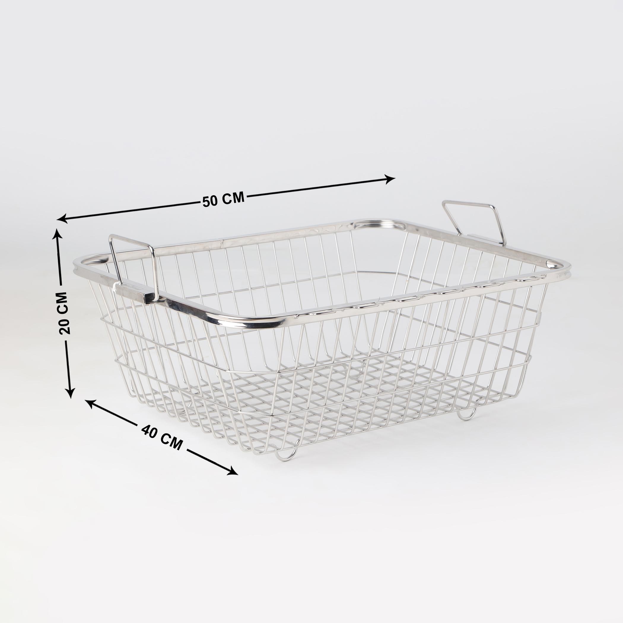 Corsica Carter Stainless Steel Dish Rack in Silver