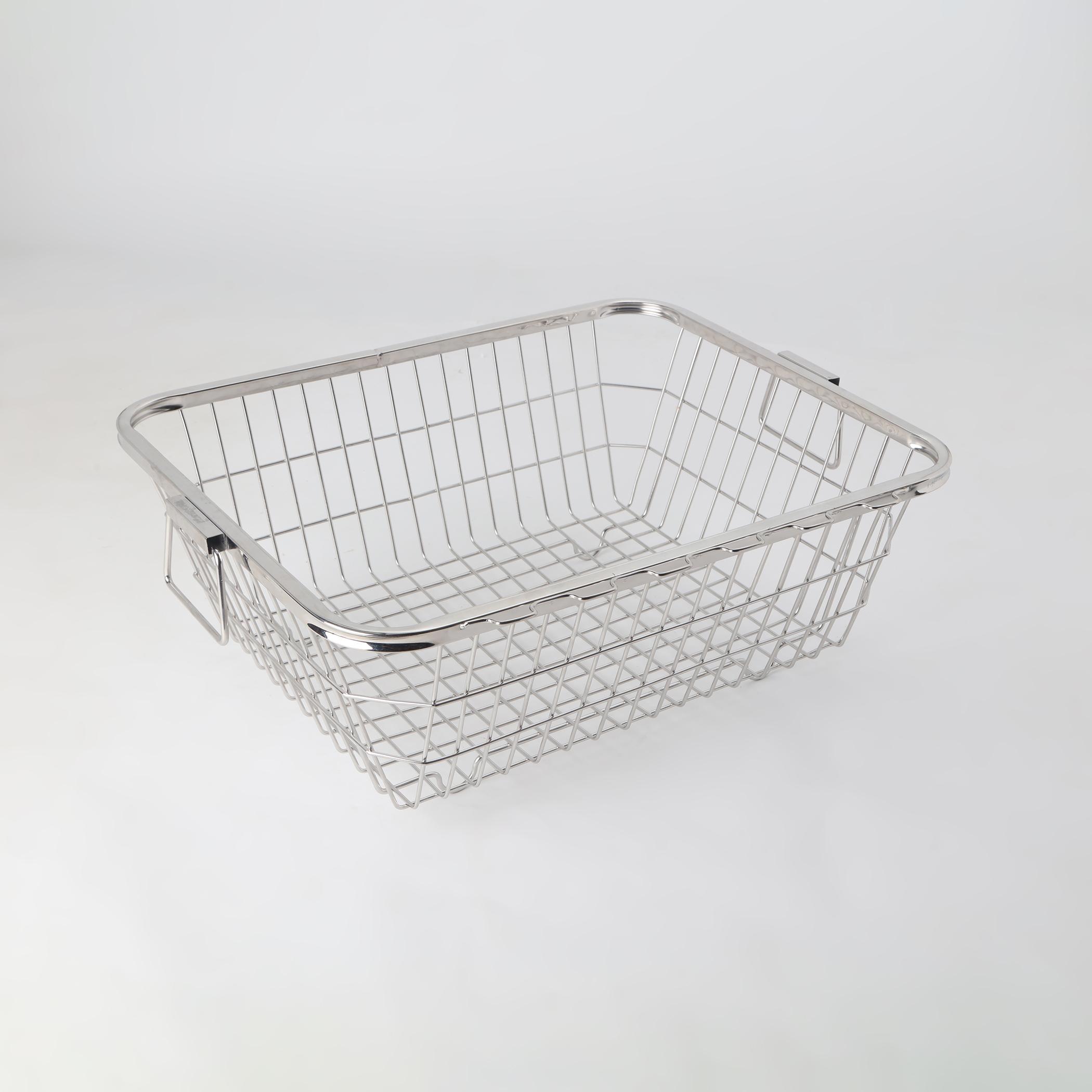 Corsica Carter Stainless Steel Dish Rack in Silver