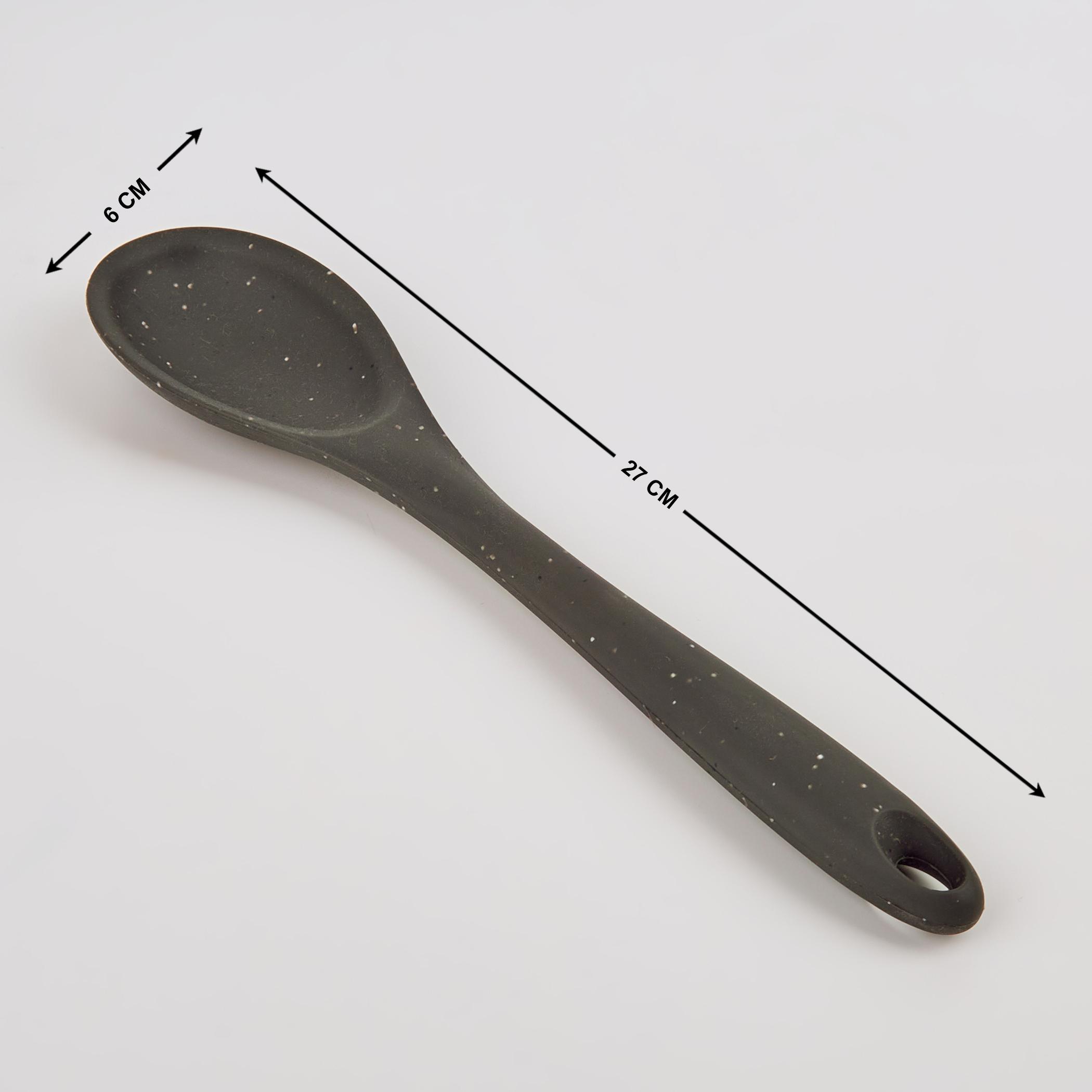 Marshmallow Aruba Silicone Spoon in Grey