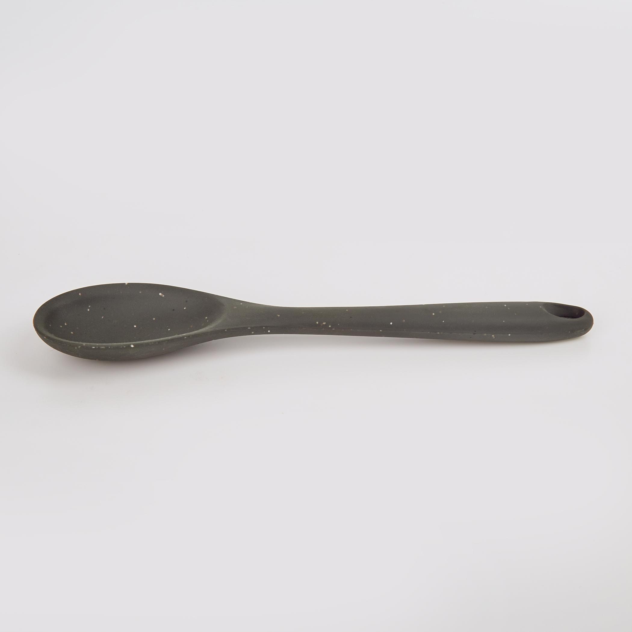 Marshmallow Aruba Silicone Spoon in Grey