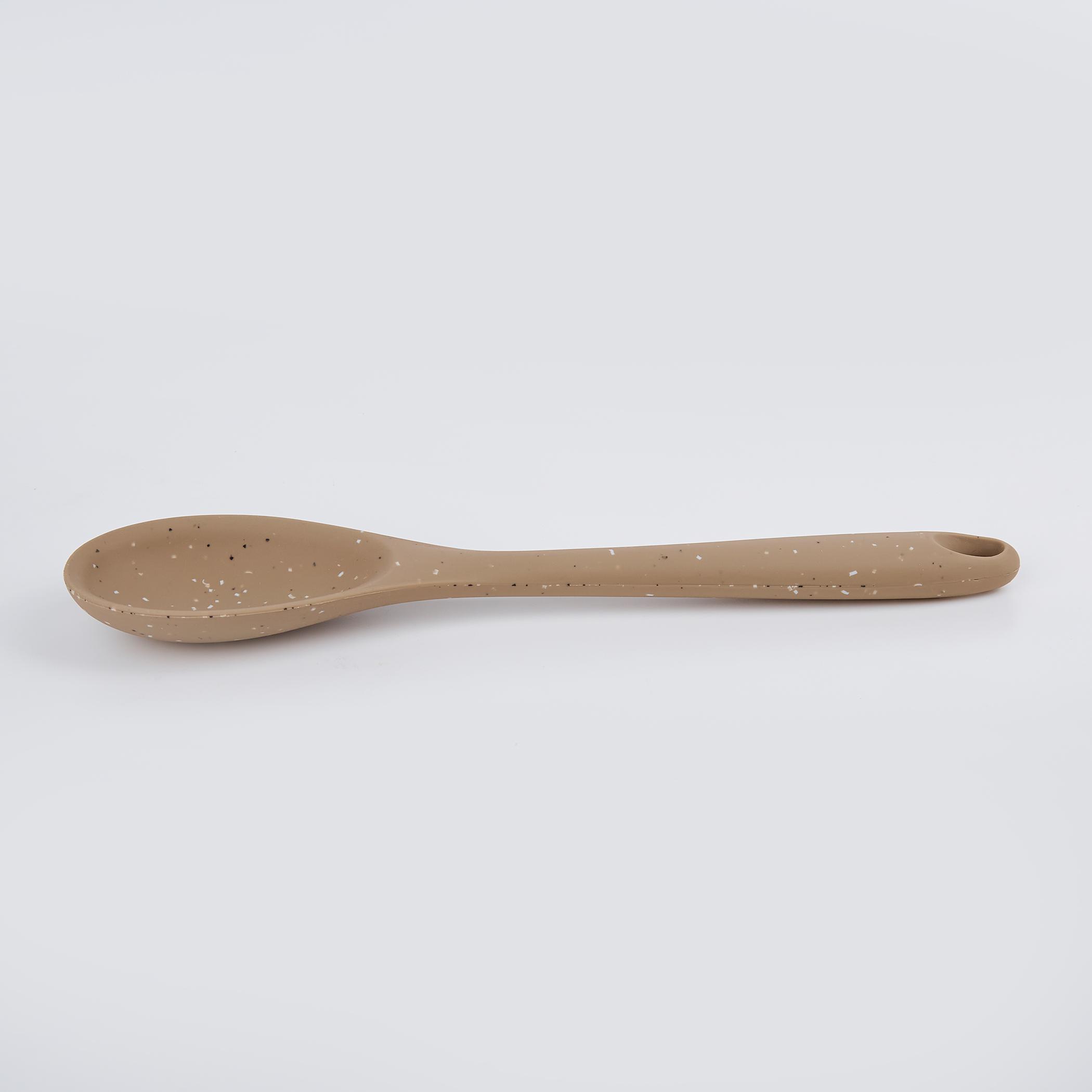 Marshmallow Aruba Silicone Spoon in Beige