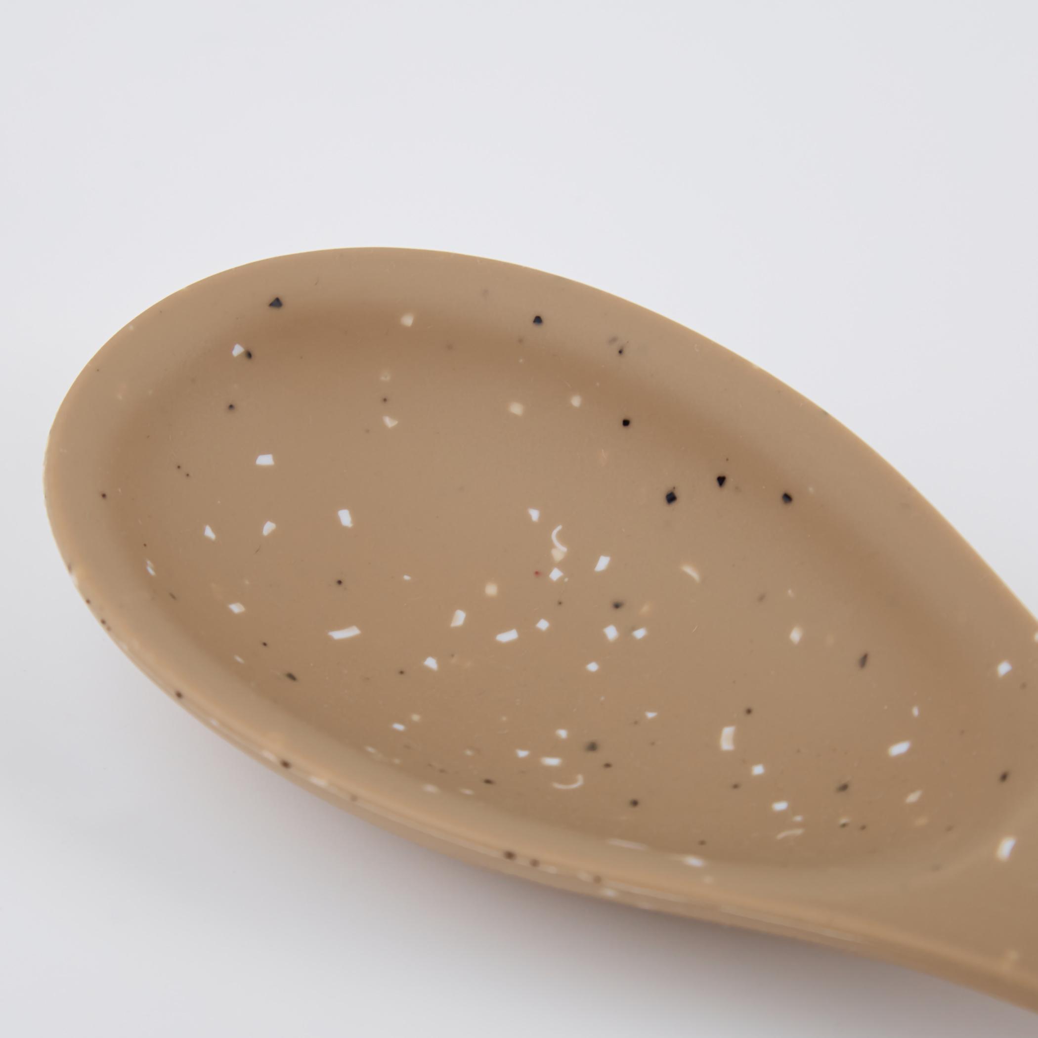 Marshmallow Aruba Silicone Spoon in Beige