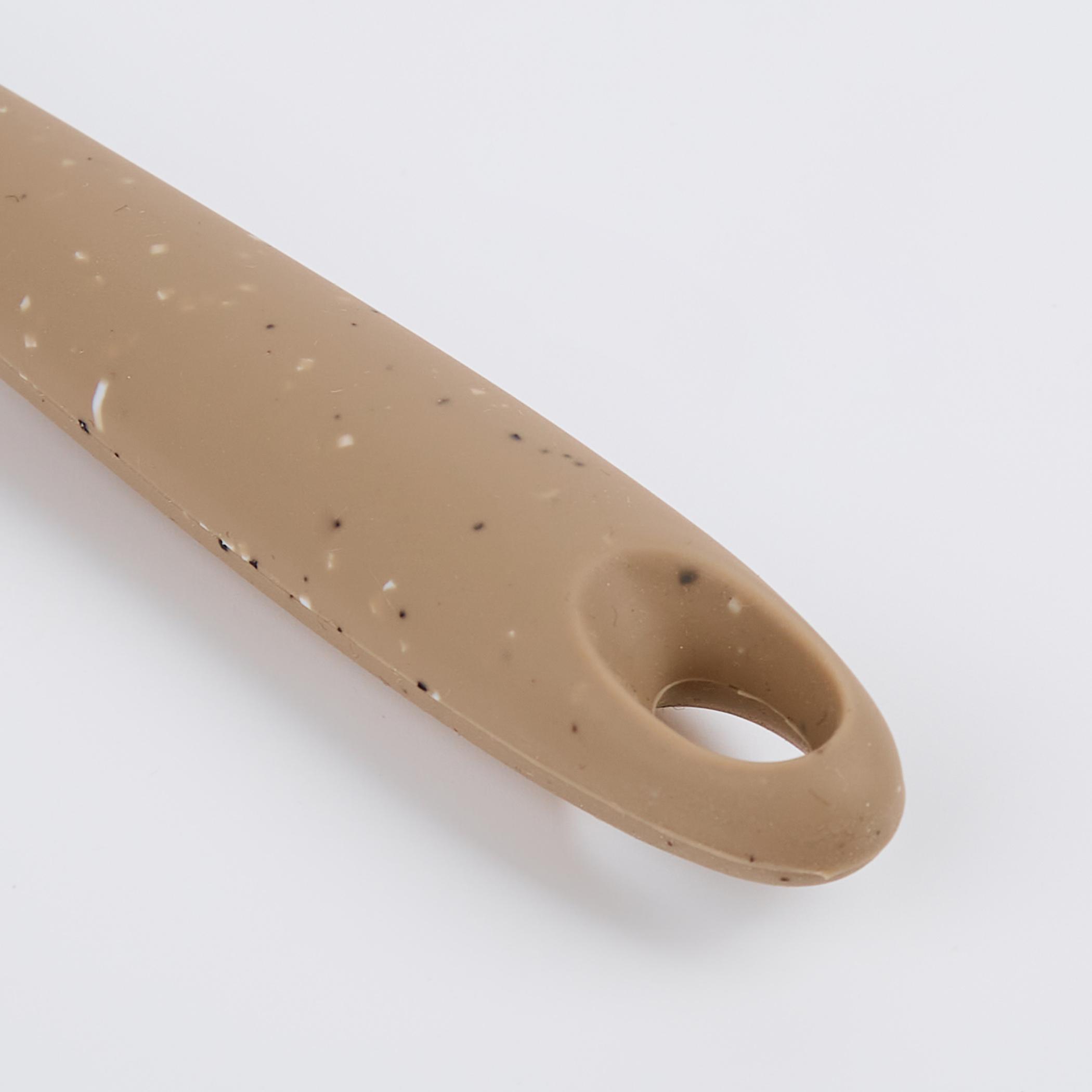 Marshmallow Aruba Silicone Slotted Turner in Beige