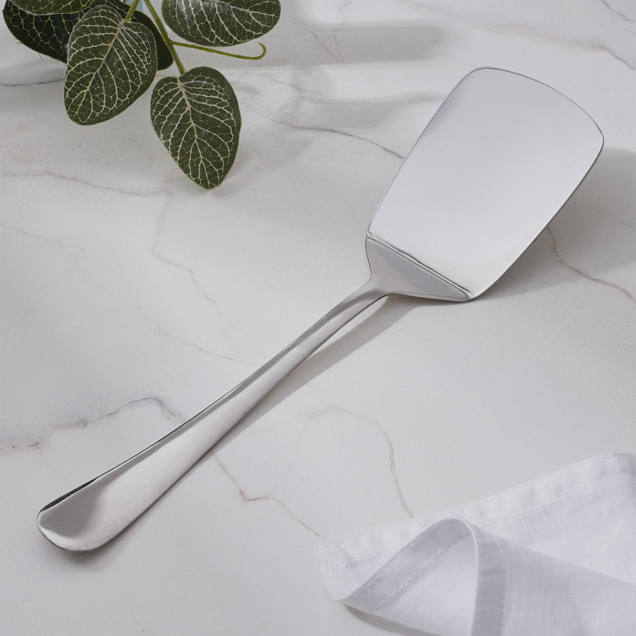 Glister Rosemary Stainless Steel Turner in Silver
