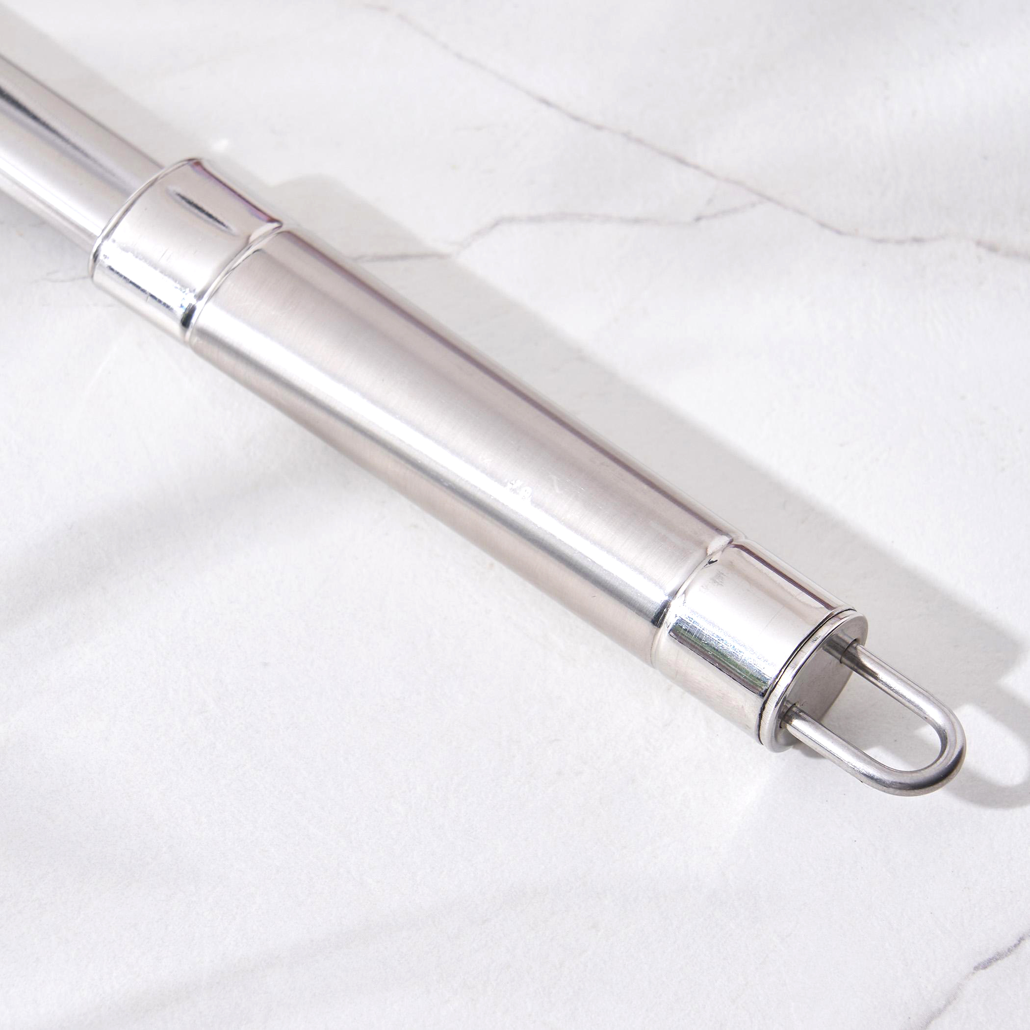 Ferrit Celik Stainless Steel Skimmer in Silver
