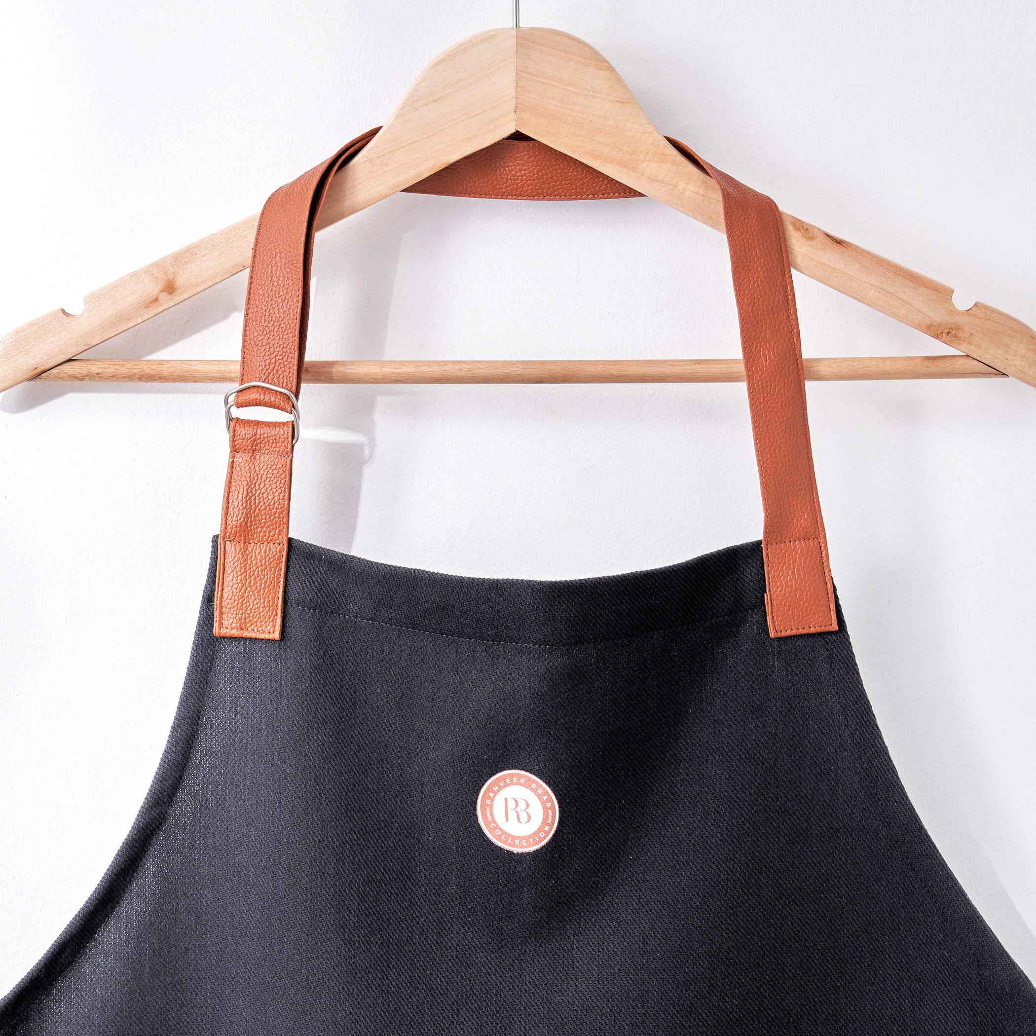 Chefs Special Cotton Kitchen Apron in Black