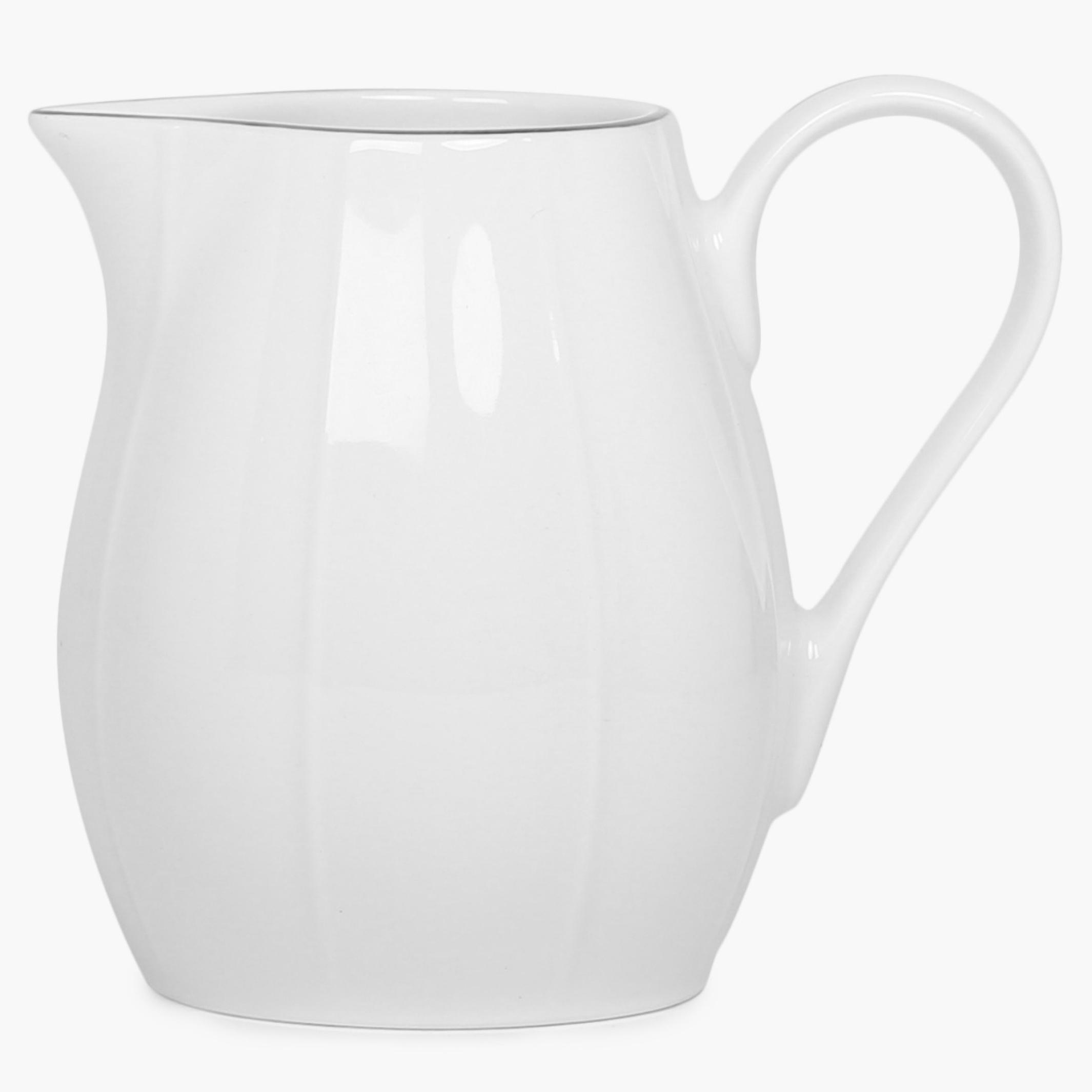 Marshmallow Ext Ceramic Creamer - 250ml in White
