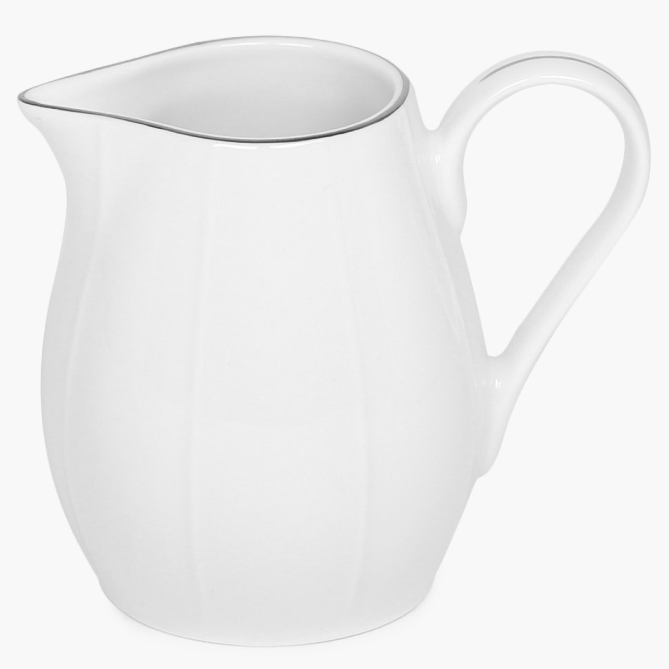 Marshmallow Ext Ceramic Creamer - 250ml in White