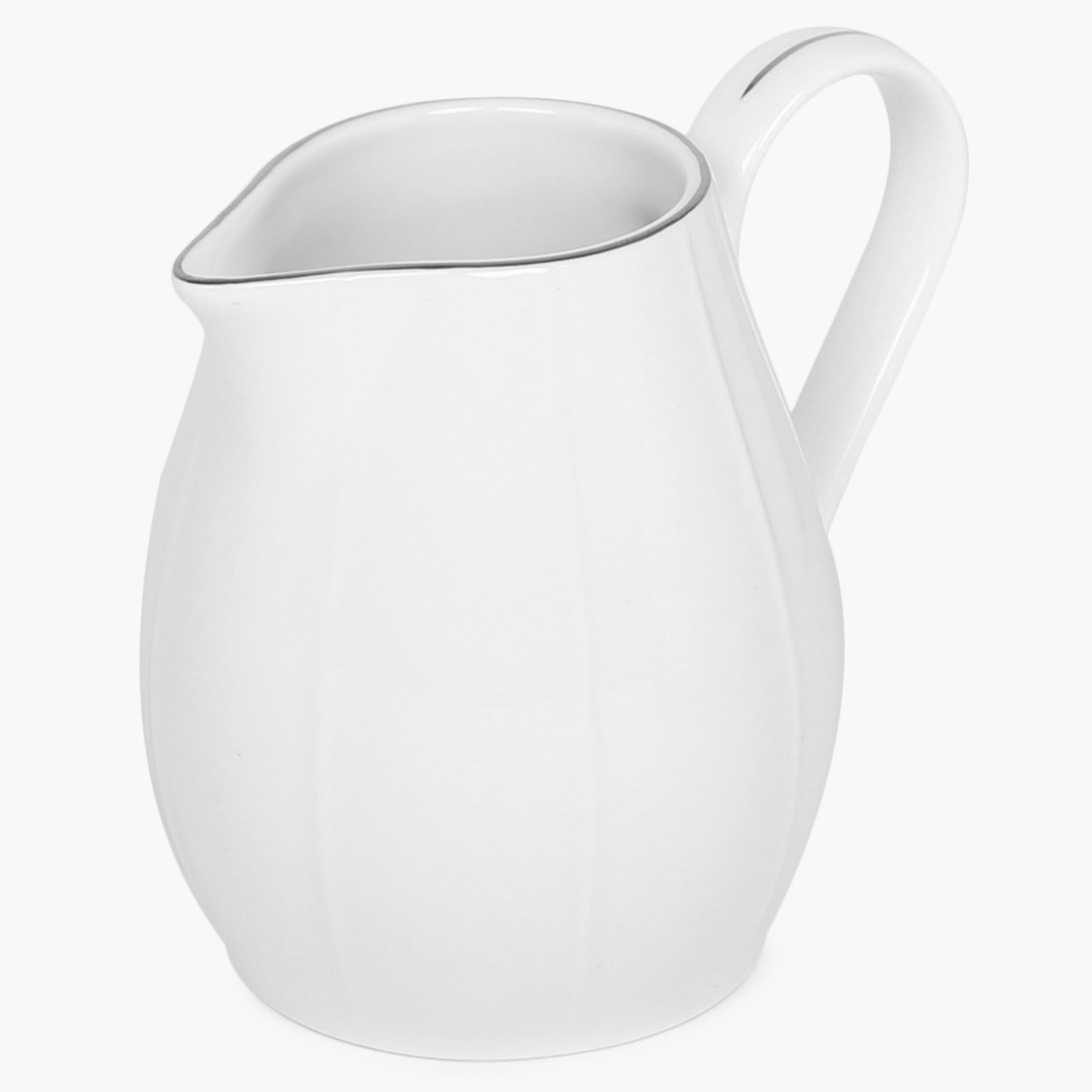Marshmallow Ext Ceramic Creamer - 250ml in White