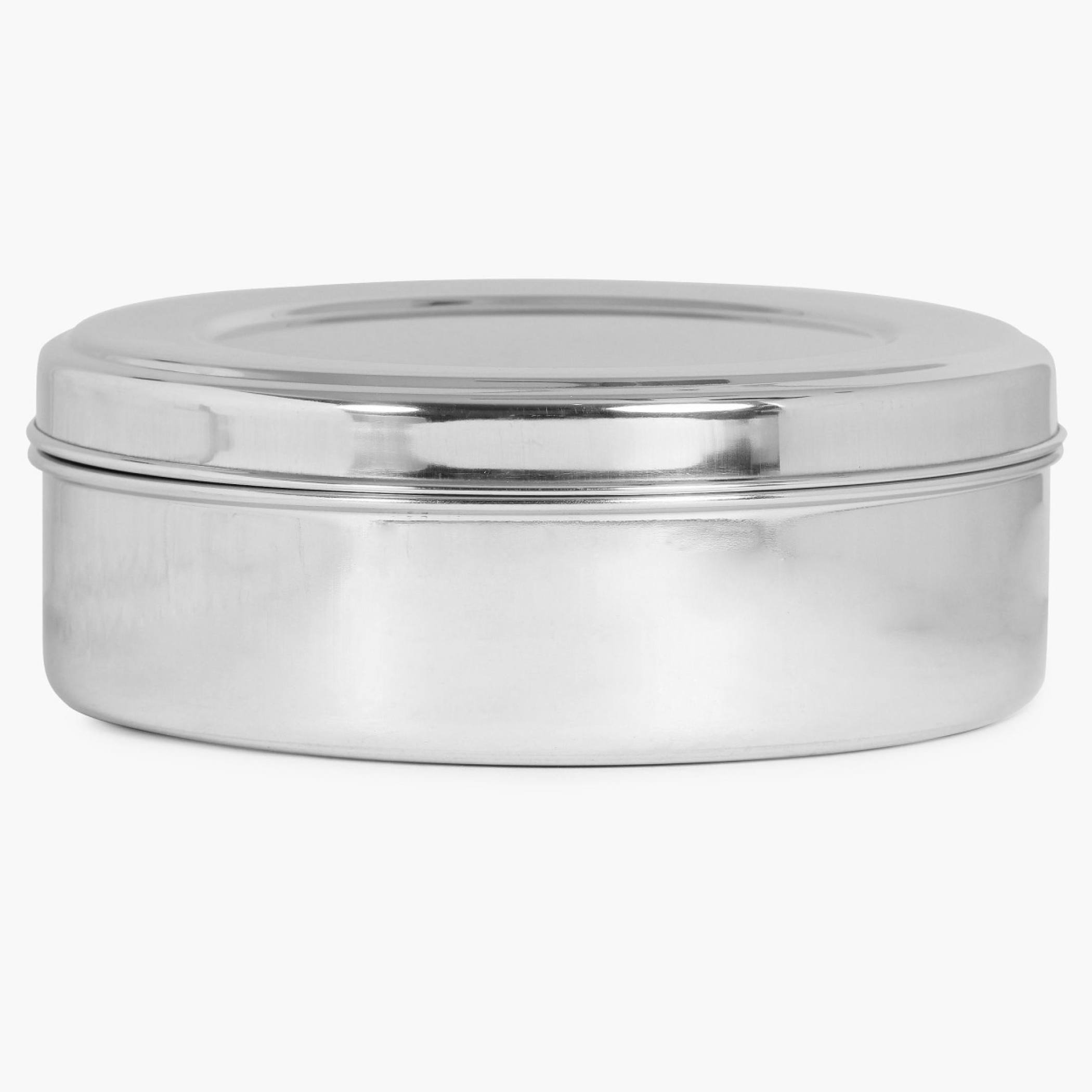 Glovia Weston Stainless Steel Spice Box in Silver