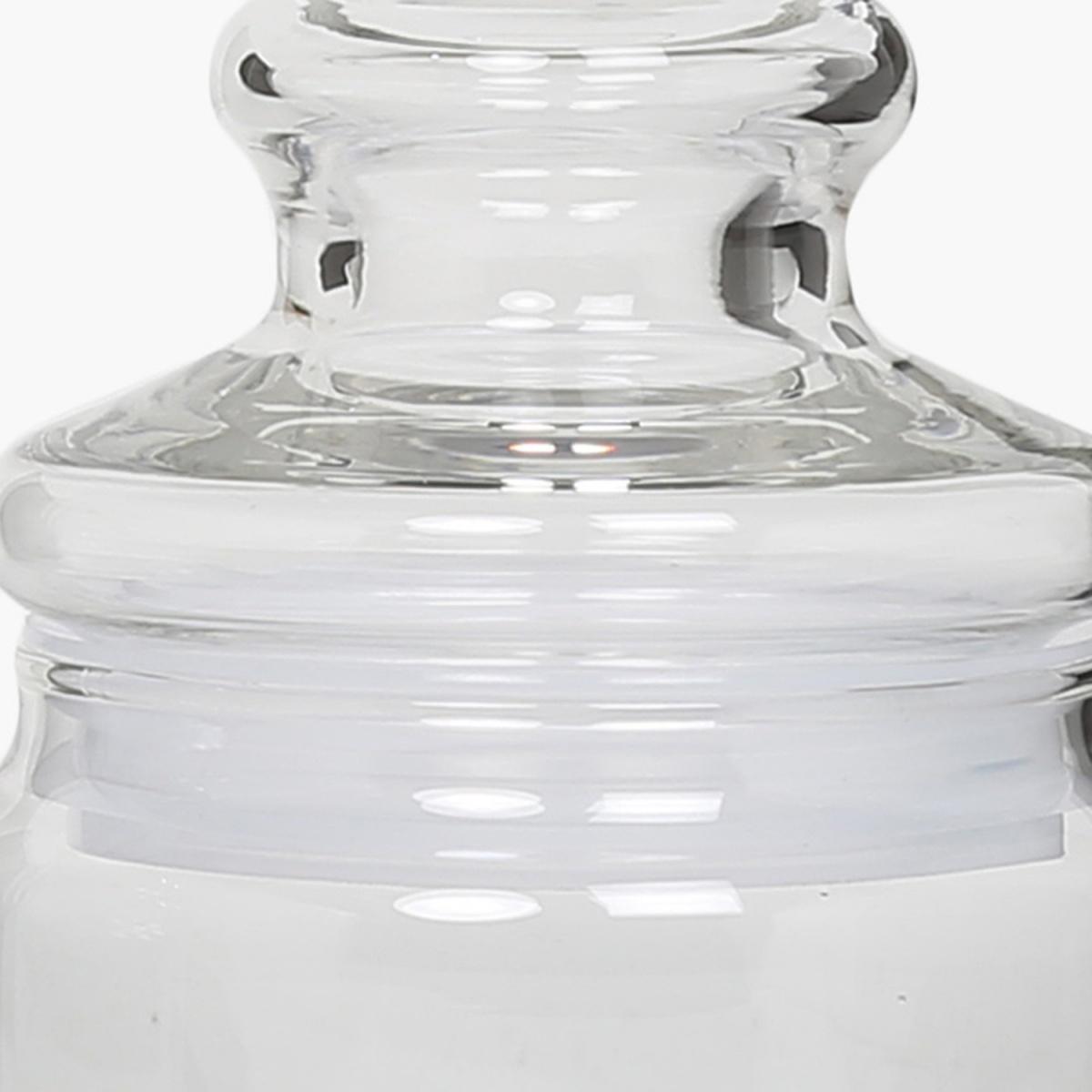 OCEAN Set of 2 Glass Pop Jars - 325ml in Transparent
