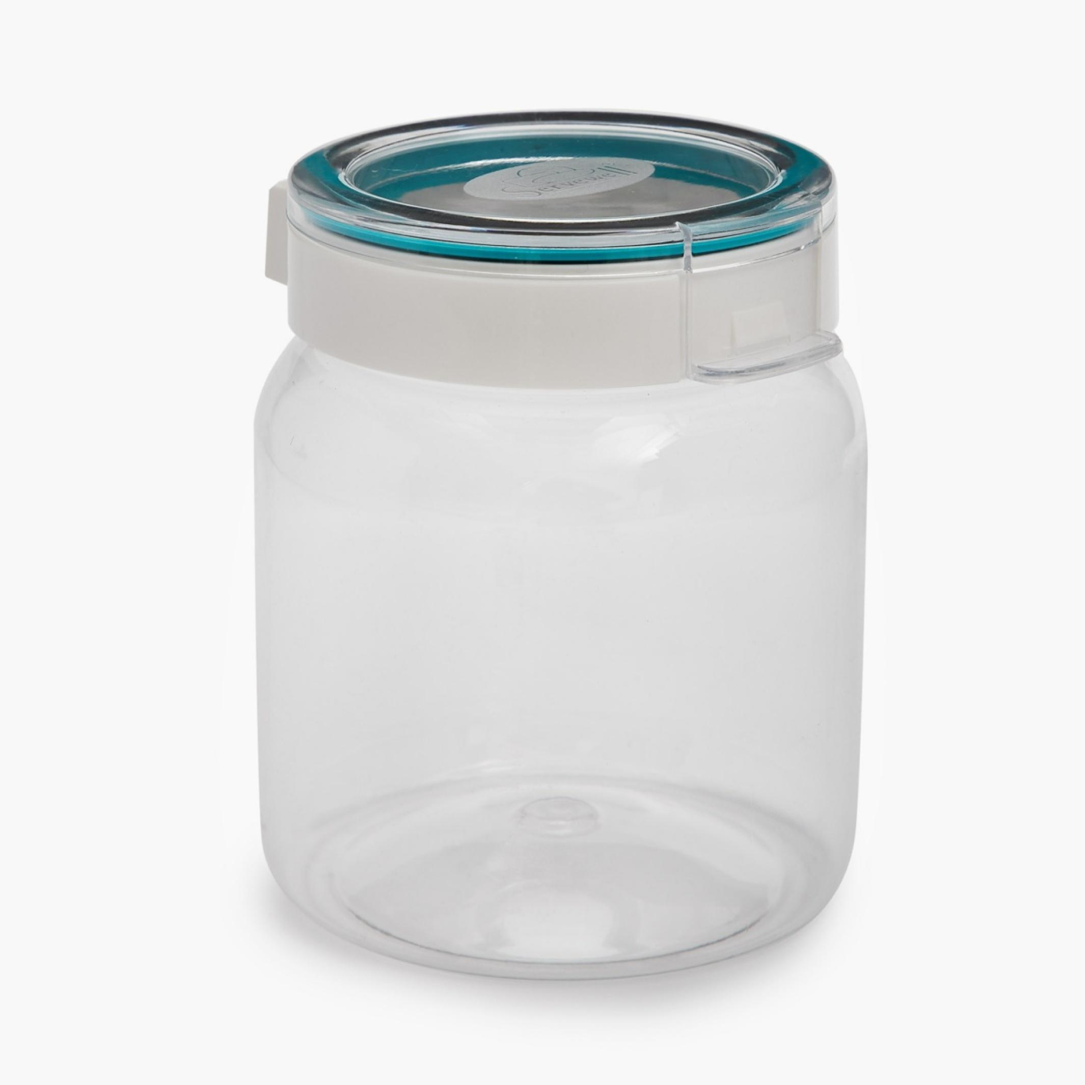 Barbados Set of 6 Pet Canisters - 900ml in Transparent