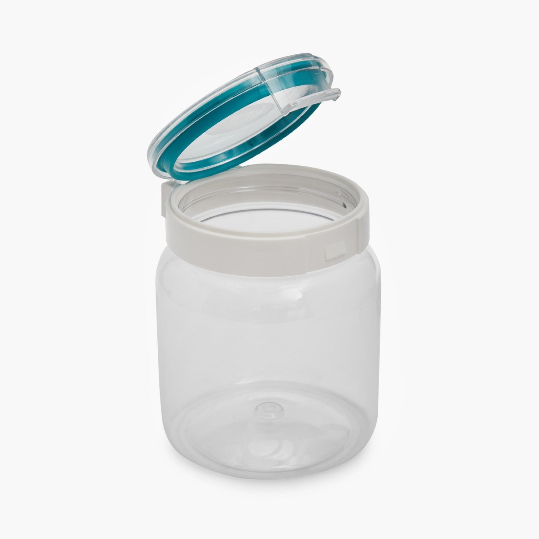 Barbados Set of 6 Pet Canisters - 900ml in Transparent
