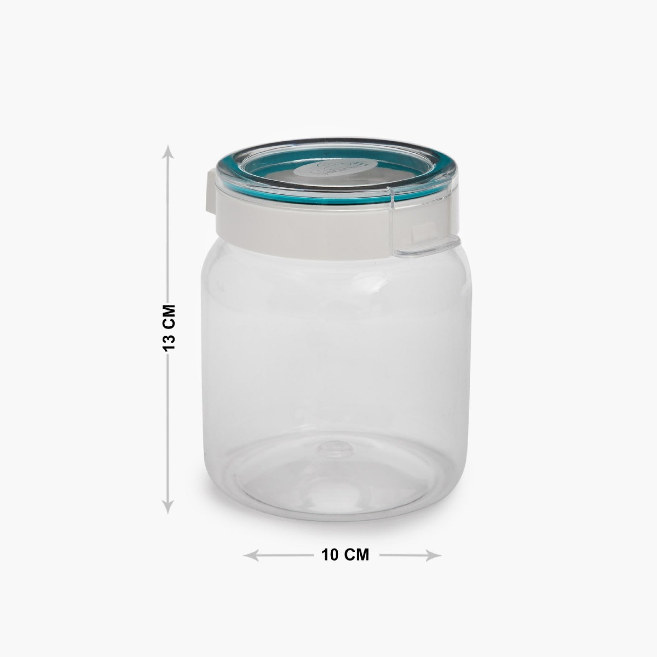 Barbados Set of 6 Pet Canisters - 900ml in Transparent