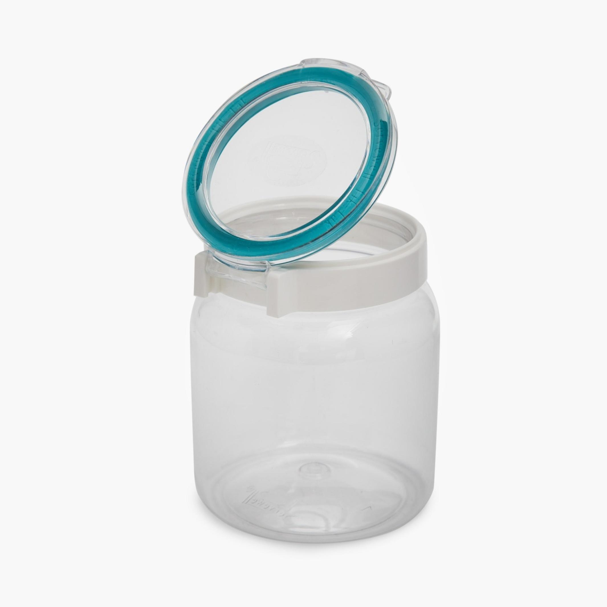Barbados Set of 6 Pet Canisters - 900ml in Transparent