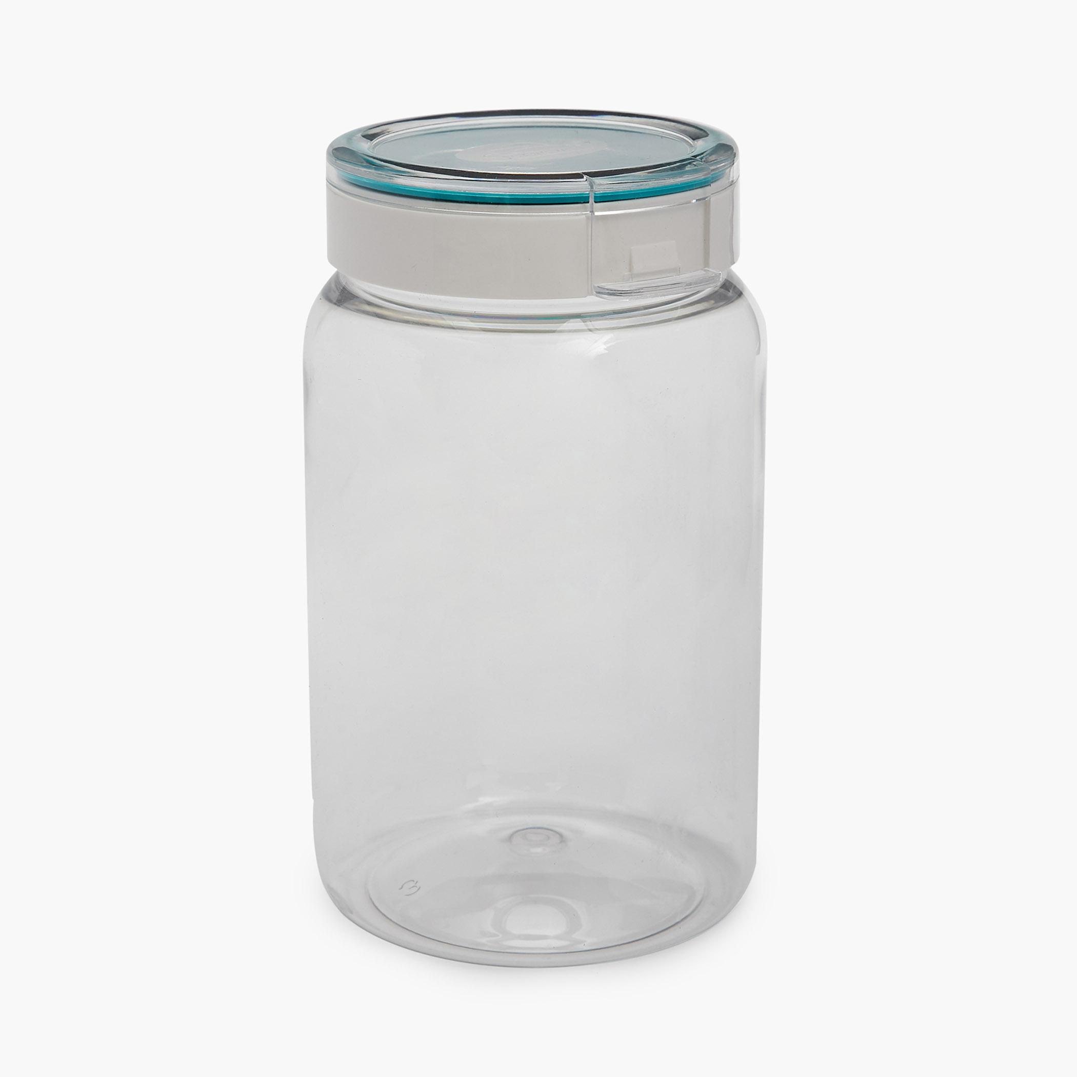 Barbados Set of 6 Pet Canisters - 1.4L in Transparent