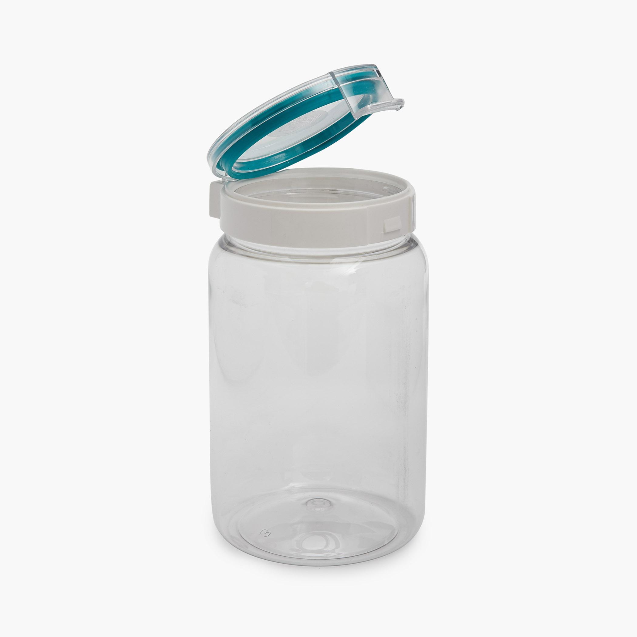 Barbados Set of 6 Pet Canisters - 1.4L in Transparent