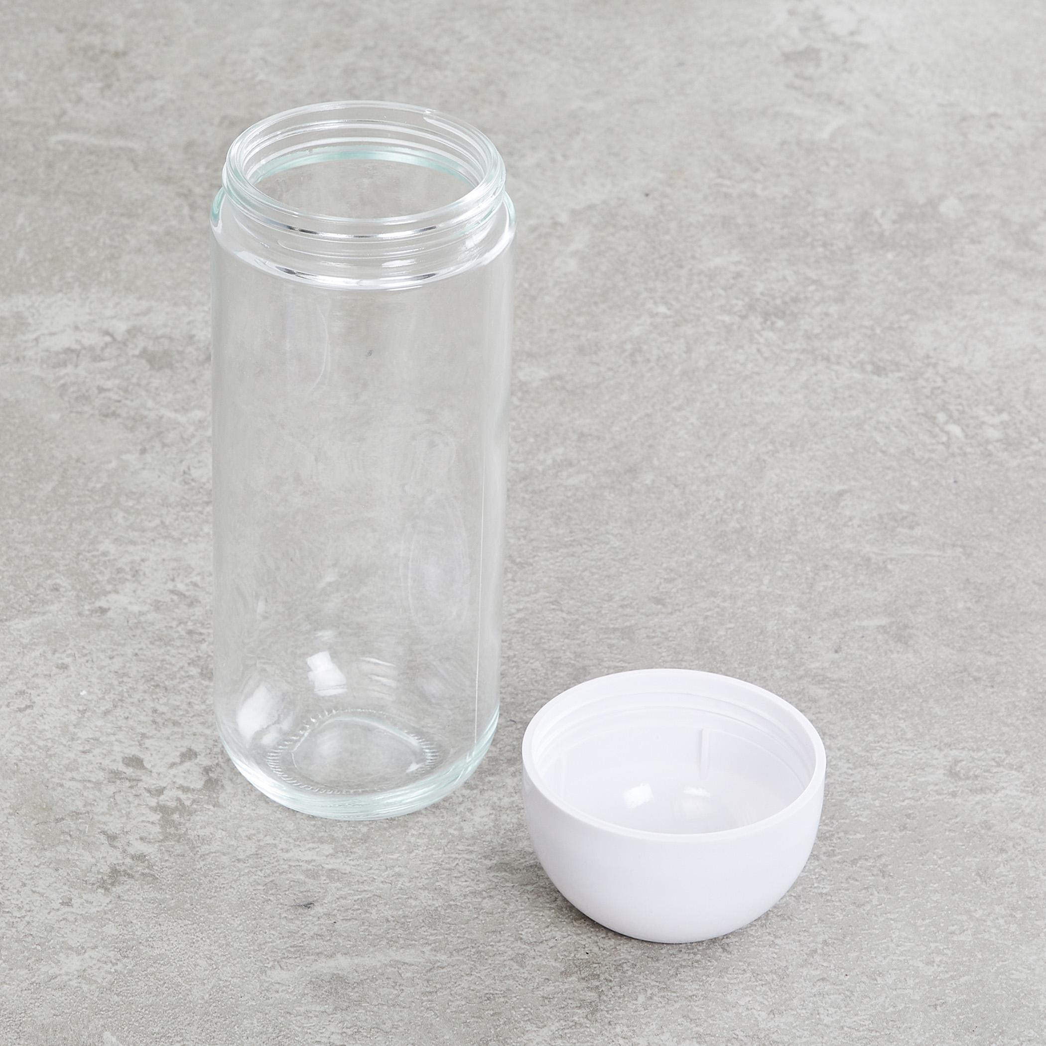 Siattle Regal Set of 6 Glass Storage Jars -1L in Transparent