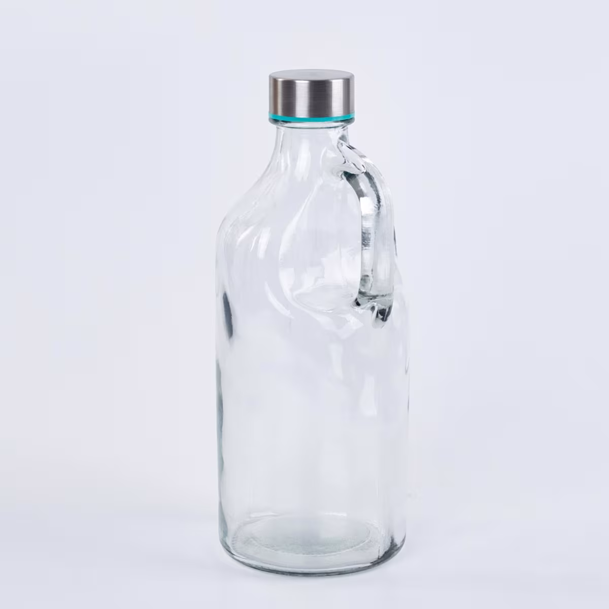 Marley Orlanto Set of 4 Glass Bottles - 1L in Transparent