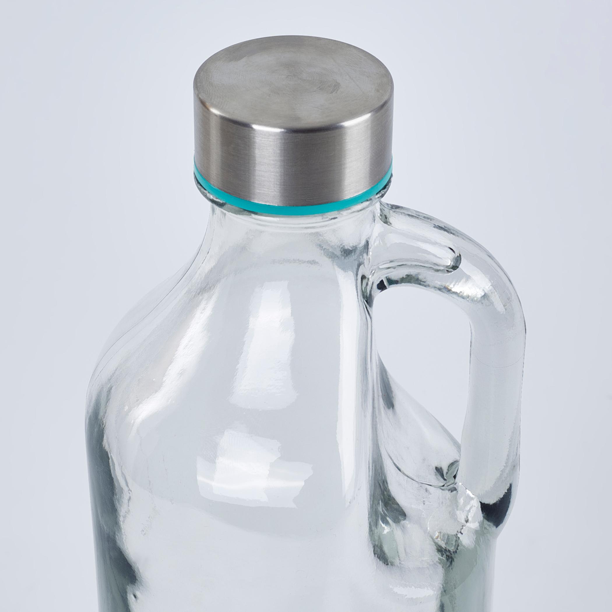 Marley Orlanto Set of 4 Glass Bottles - 1L in Transparent