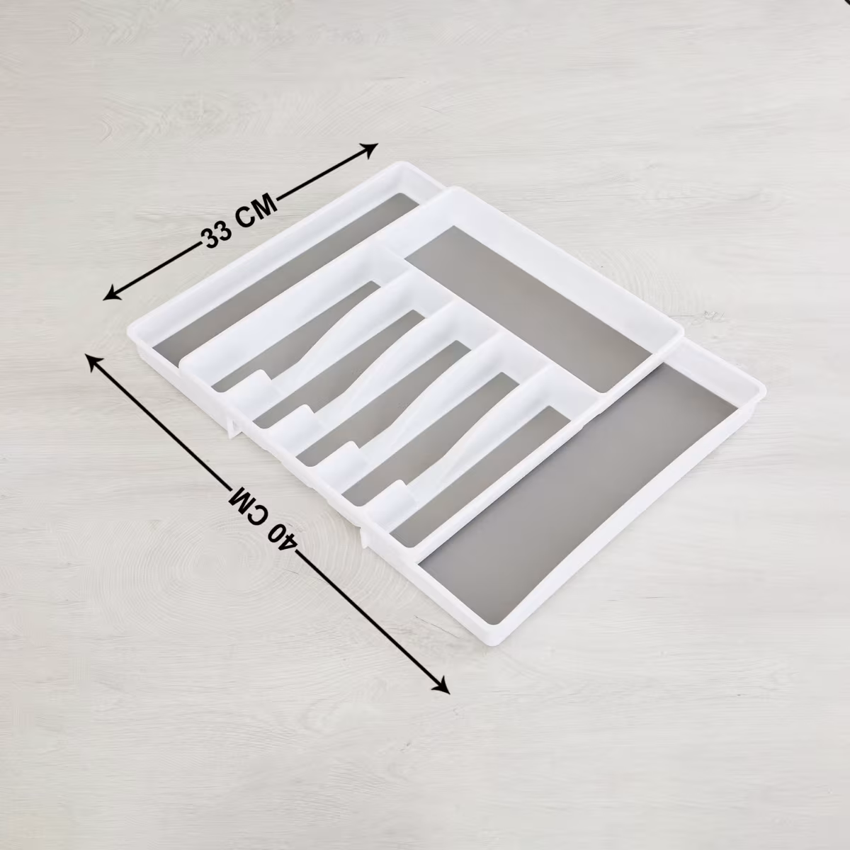 Orion Extendable Cutlery Tray in Multicolour