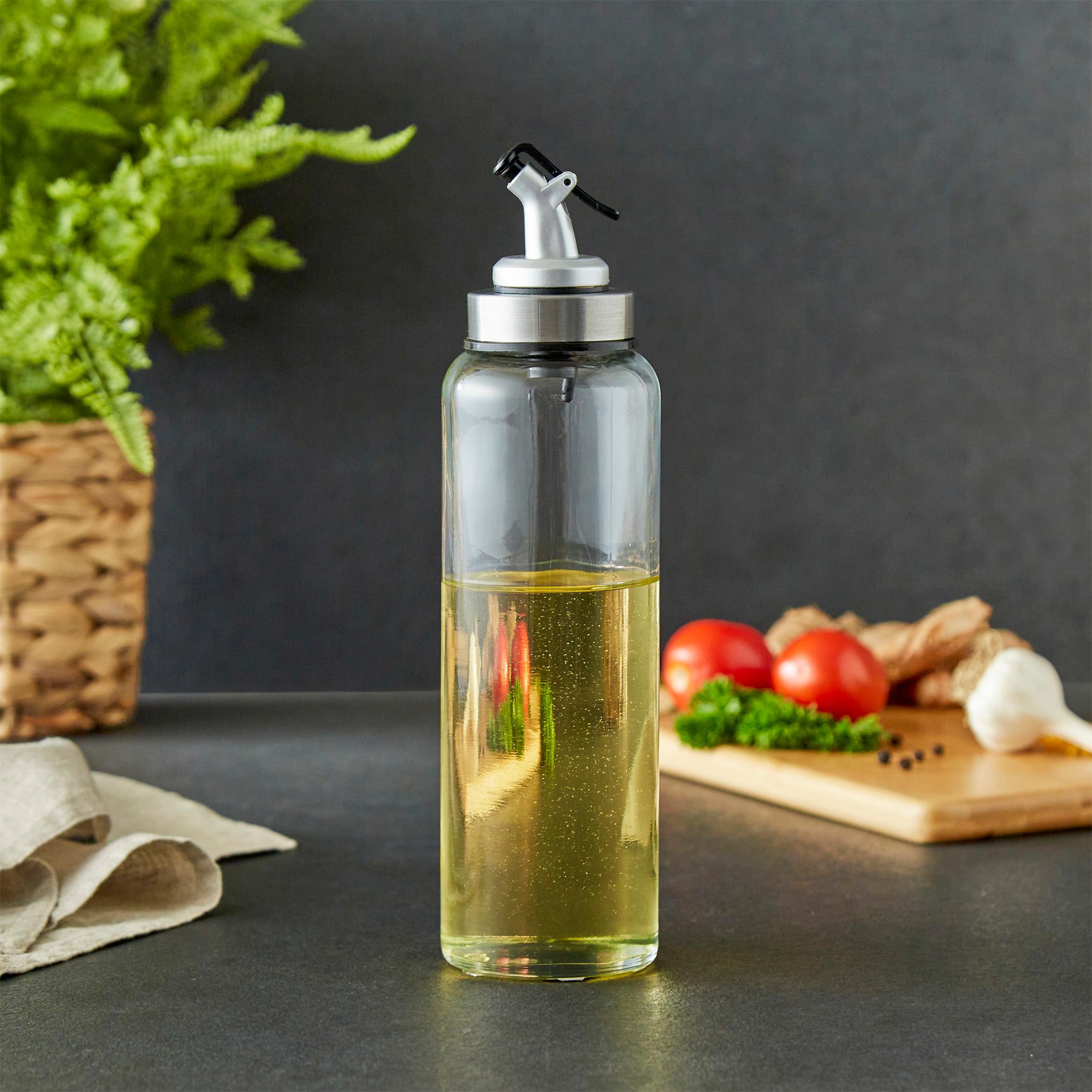 Corsica Essentials Glass Oil Bottle - 500ml in Transparent