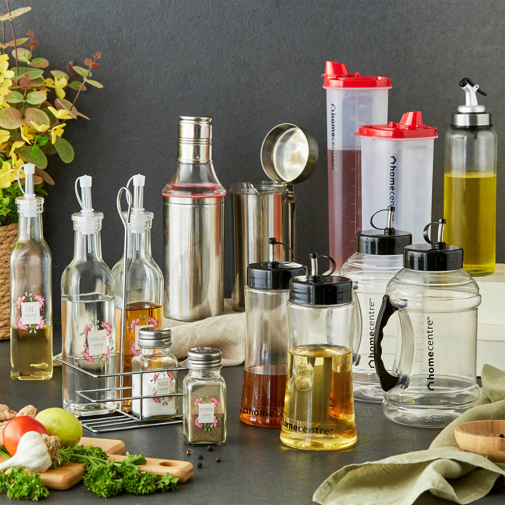 Corsica Essentials Glass Oil Bottle - 500ml in Transparent