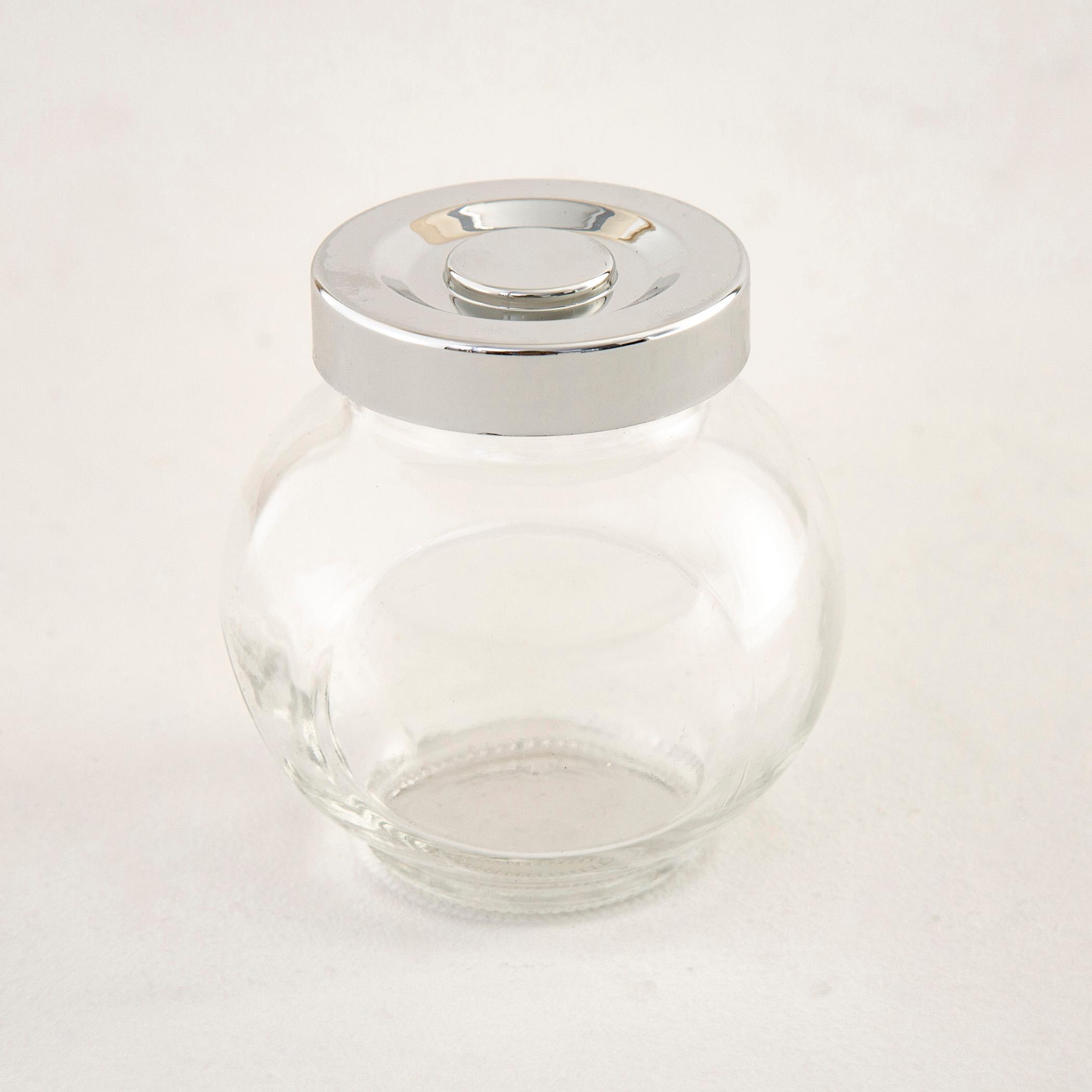 Corsica Essentials Set of 3 Glass Jars - 180ml in Transparent