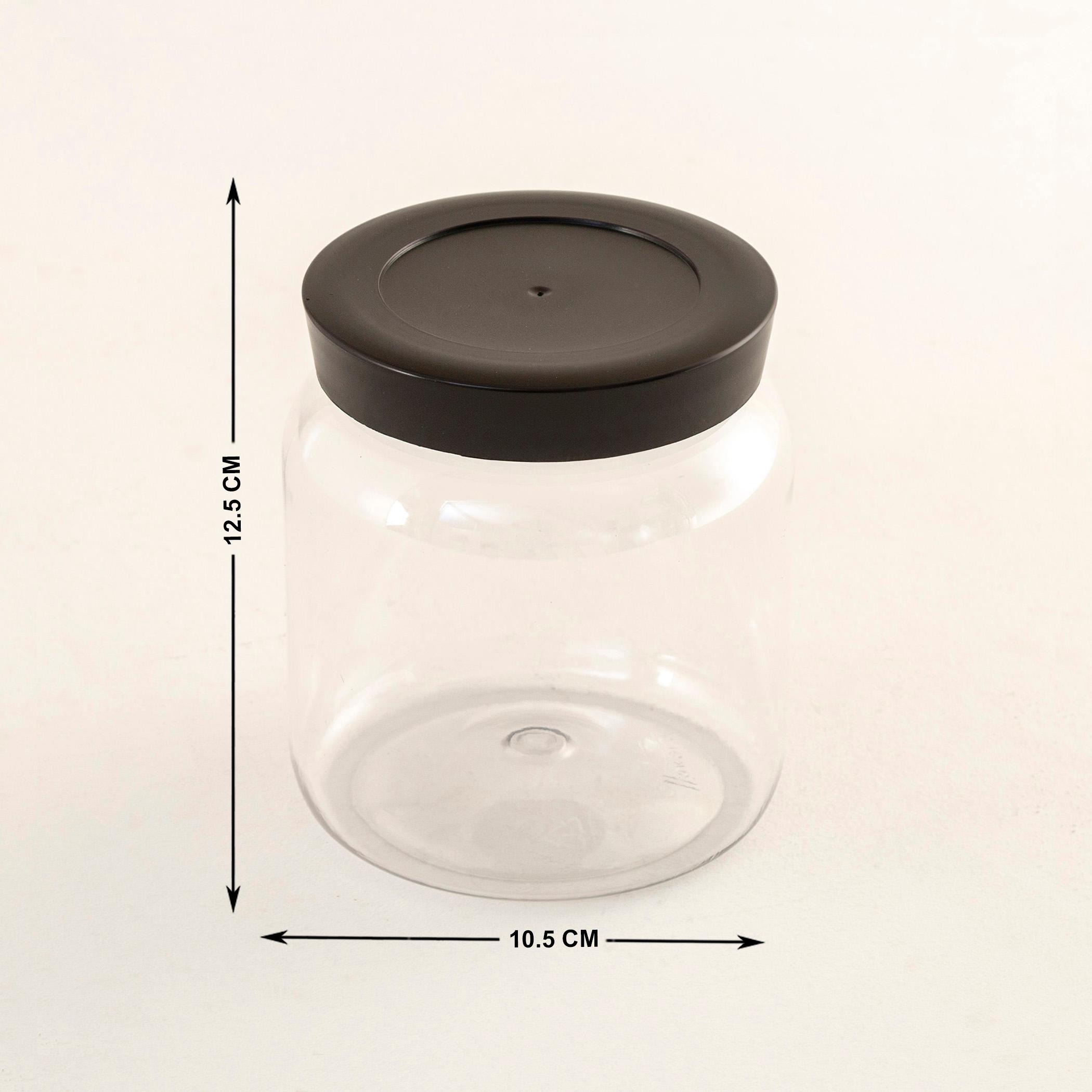 Barbados Set of 18 Pet Canisters in Black