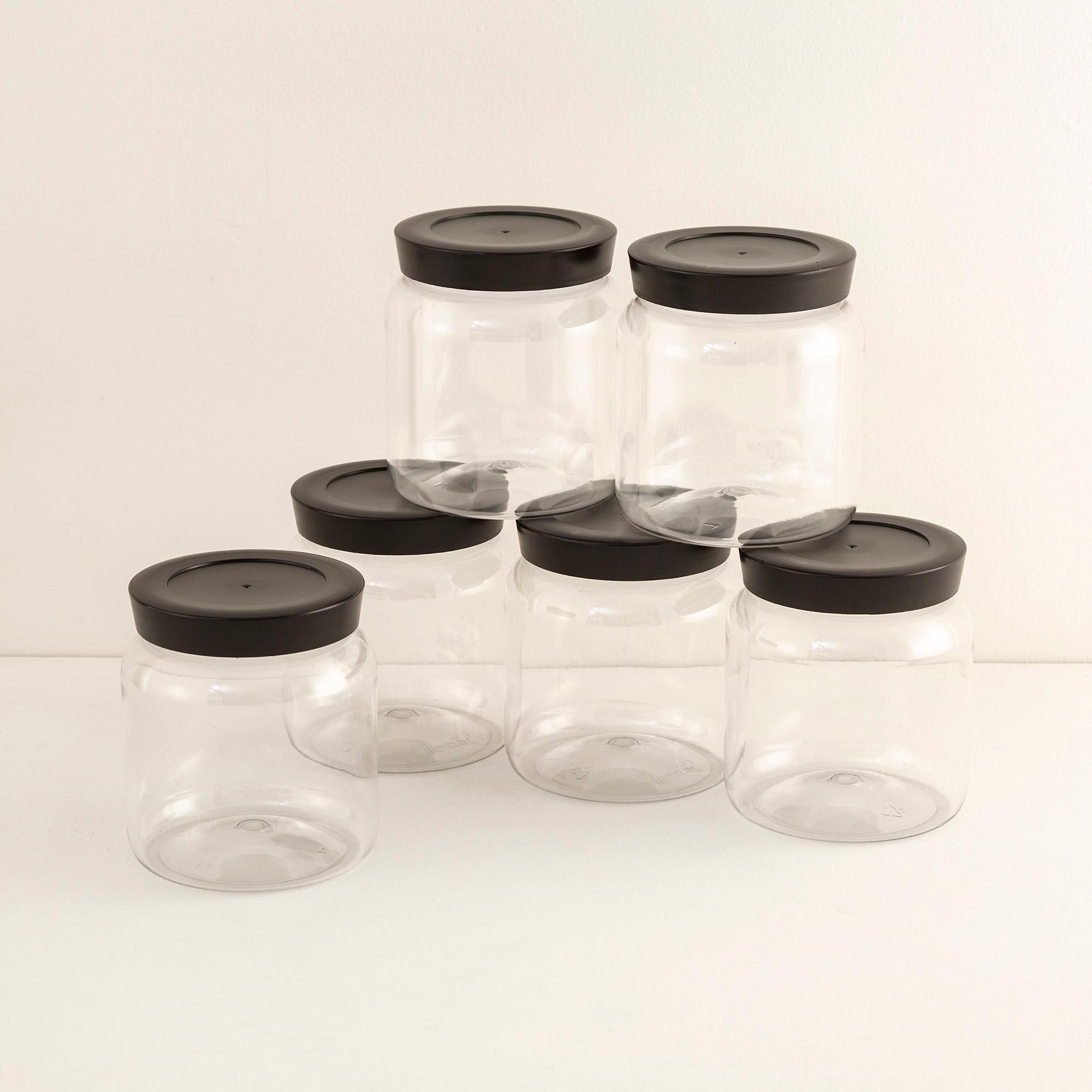 Corsica Essentials Set of 6 Containers - 1.1L in Transparent