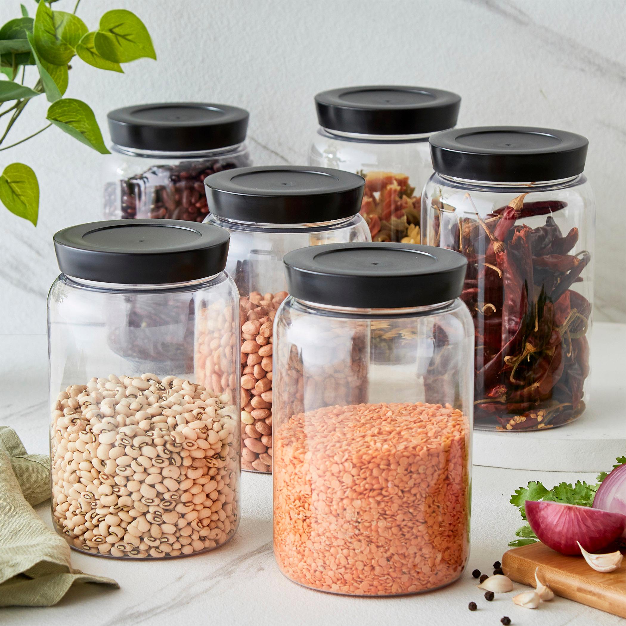 Corsica Essentials Set of 6 Containers - 1.4L in Transparent