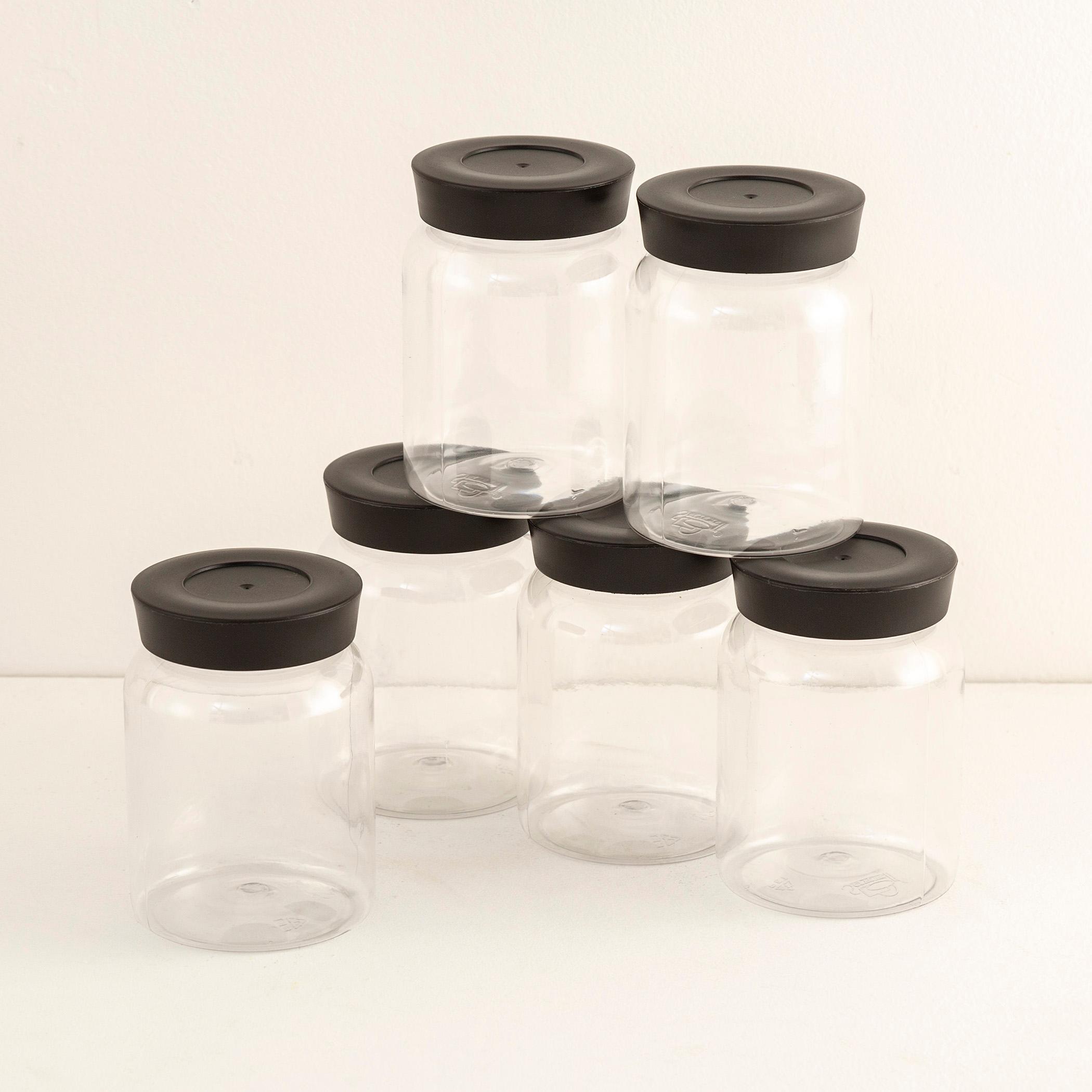 Corsica Essentials Set of 6 Containers - 900ml in Transparent