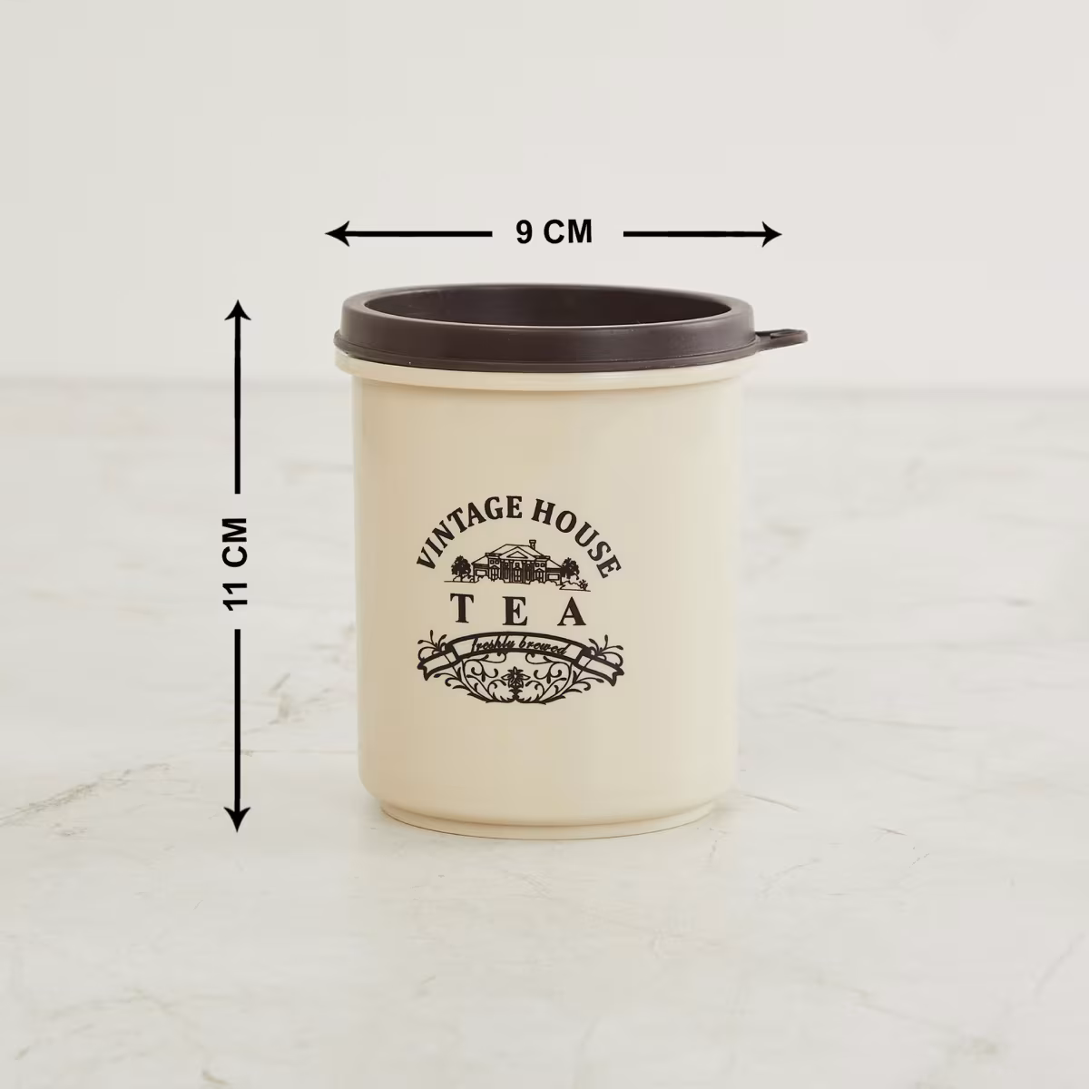 Corsica Set of 3 Polypropylene Storage Containers - 450ml in Multicolour