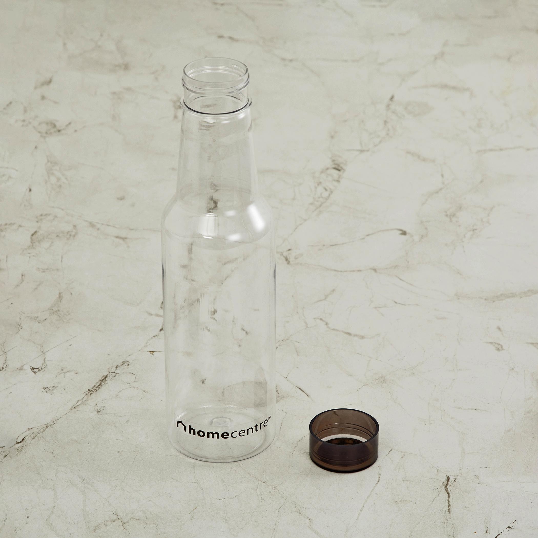 Corsica Set of 4 Fridge Bottles - 1L in Black