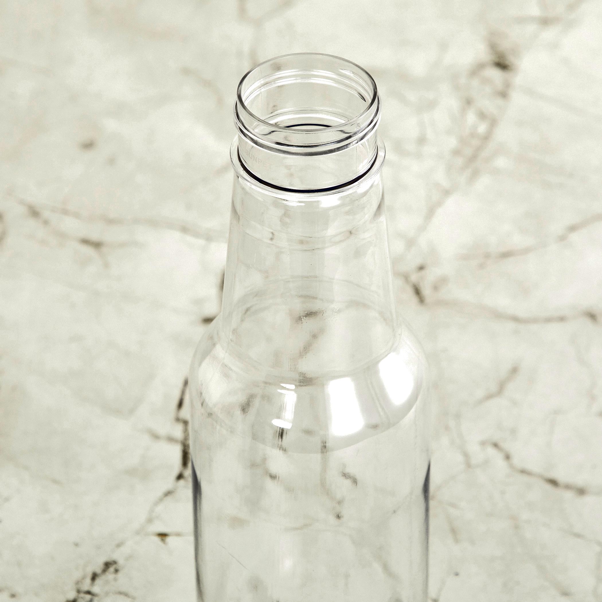Corsica Set of 4 Fridge Bottles - 1L in Black
