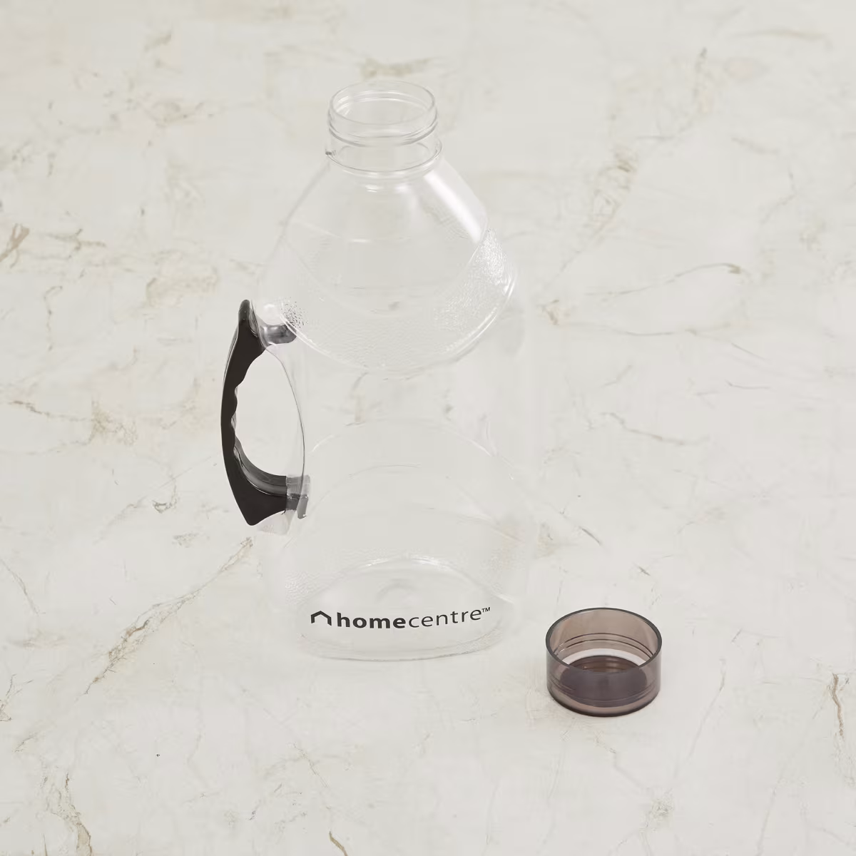 Corsica Set of 2 Polypropylene Water Bottles - 1.3L in Black