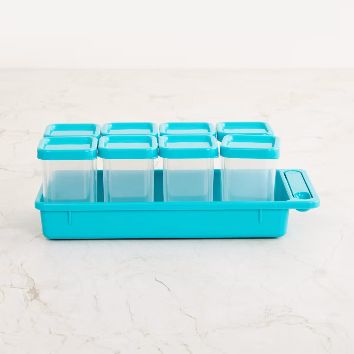 Fiesta 10Pcs Polypropylene Spice Box Set in Teal