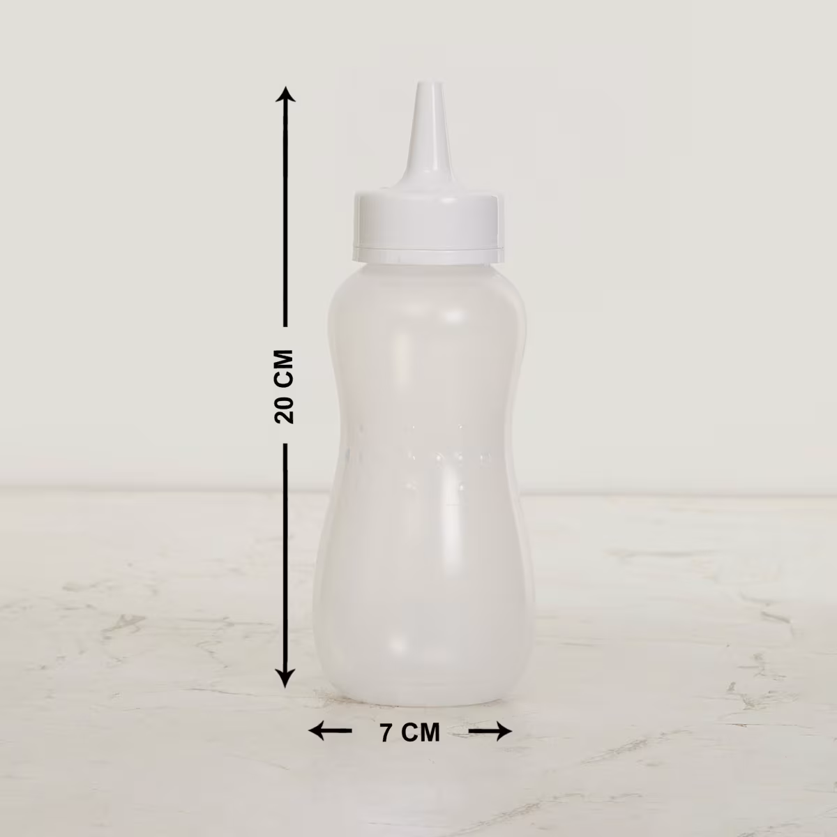 Truffles Sauce Bottle - 400ml in Transparent