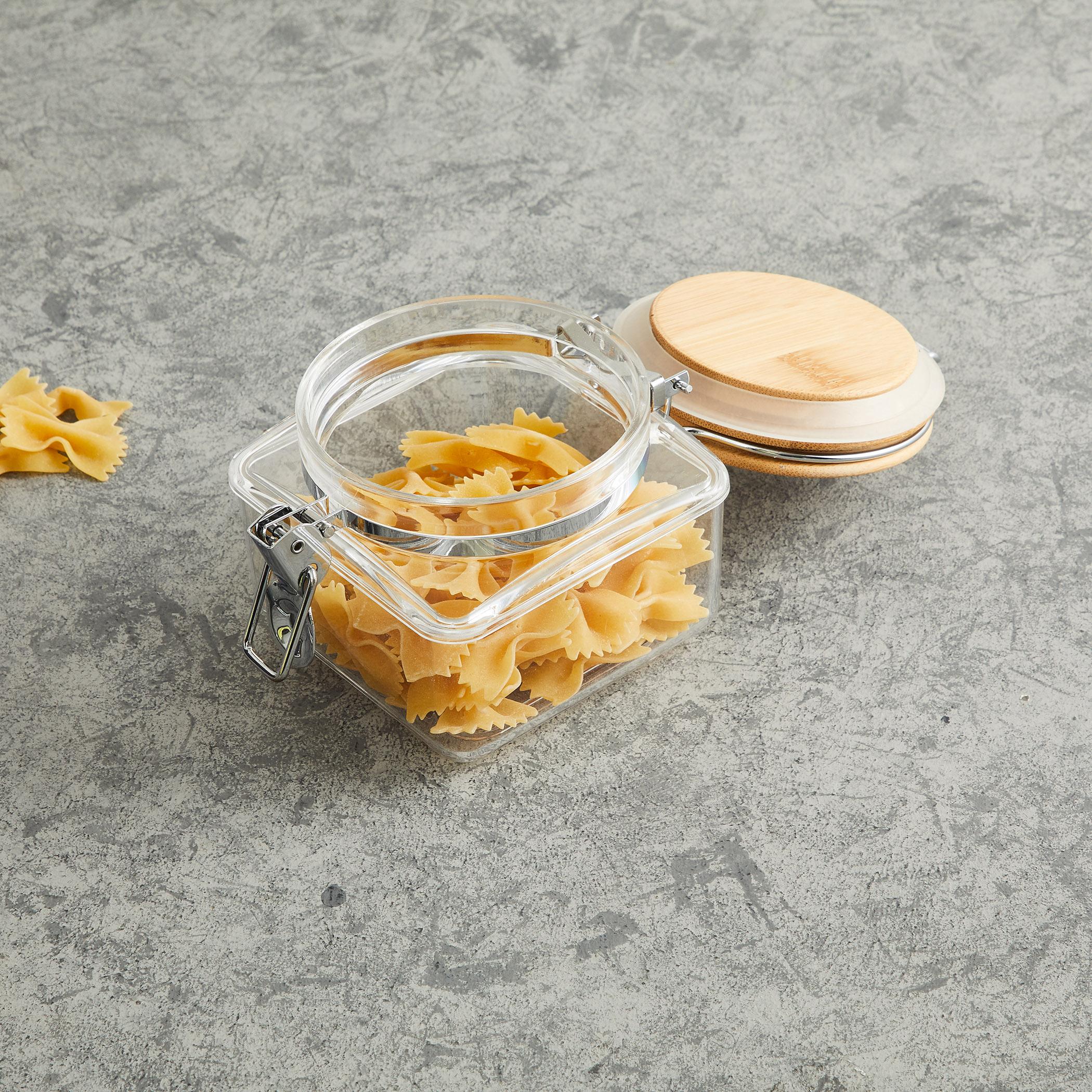 Palestine Acrylic Square Canister - 700ml in Transparent