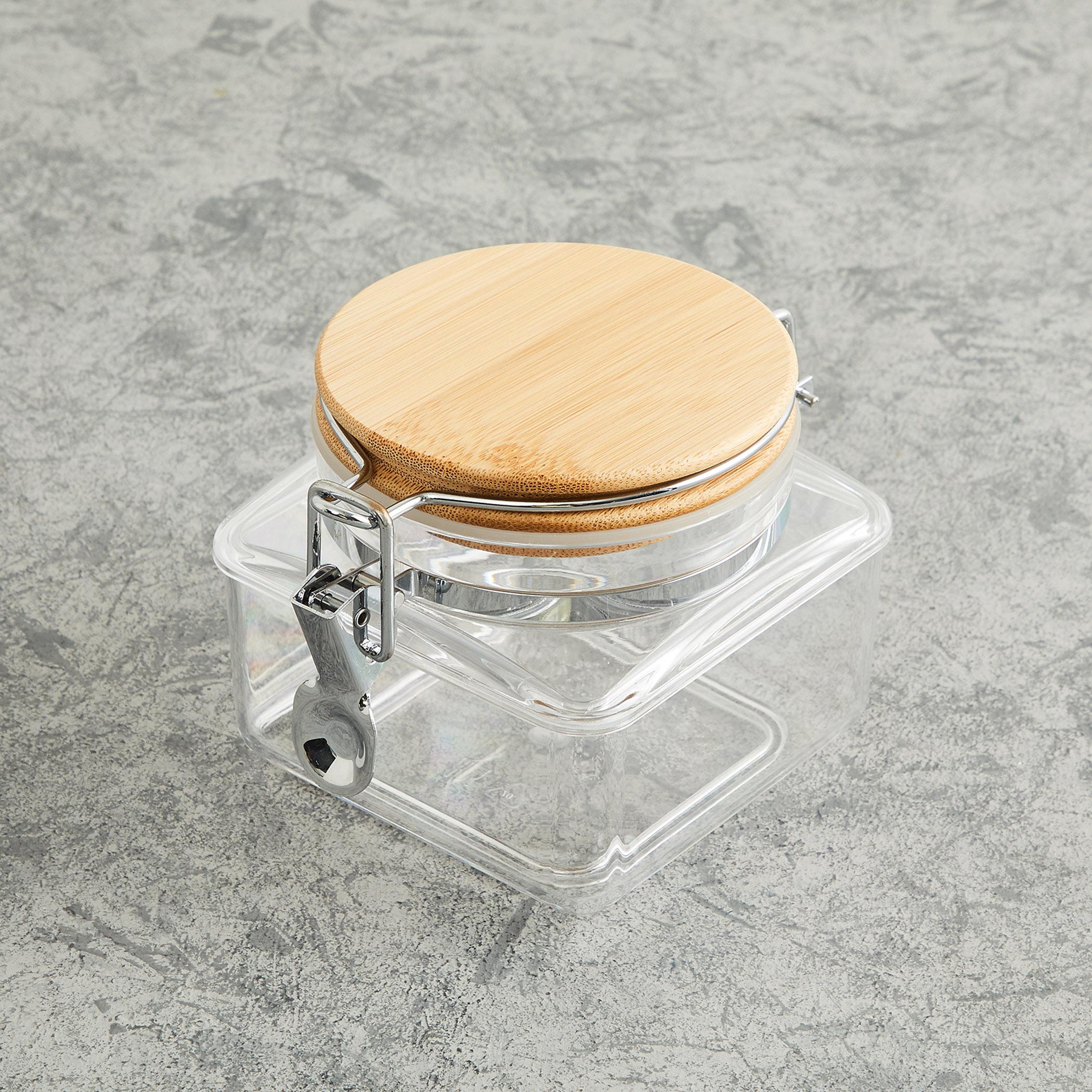 Palestine Acrylic Square Canister - 700ml in Transparent