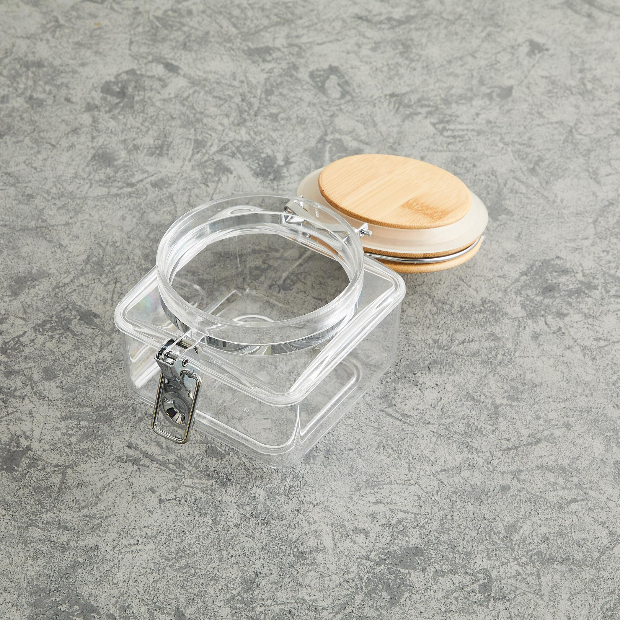 Palestine Acrylic Square Canister - 700ml in Transparent