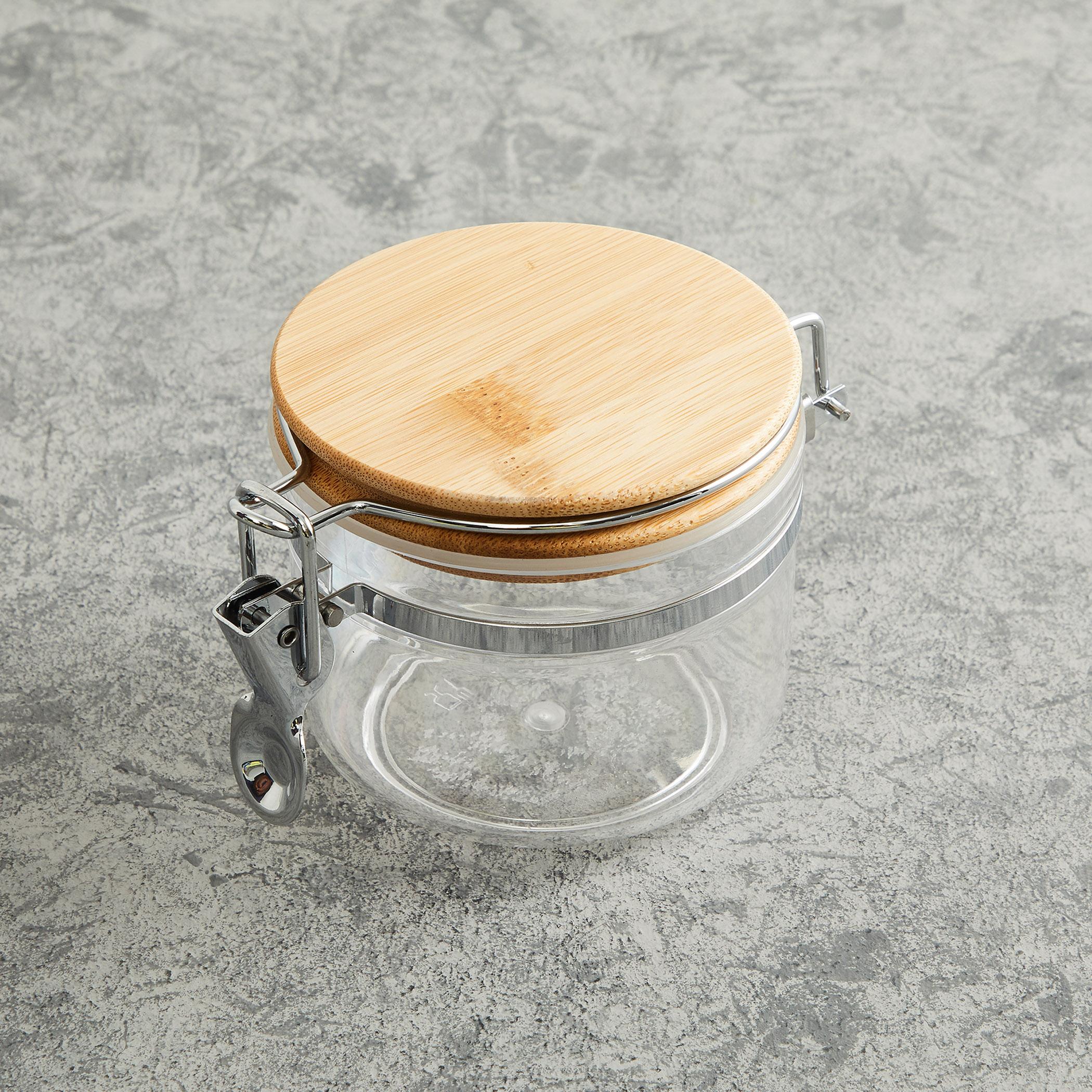 Palestine Acrylic Round Canister - 450ml in Transparent